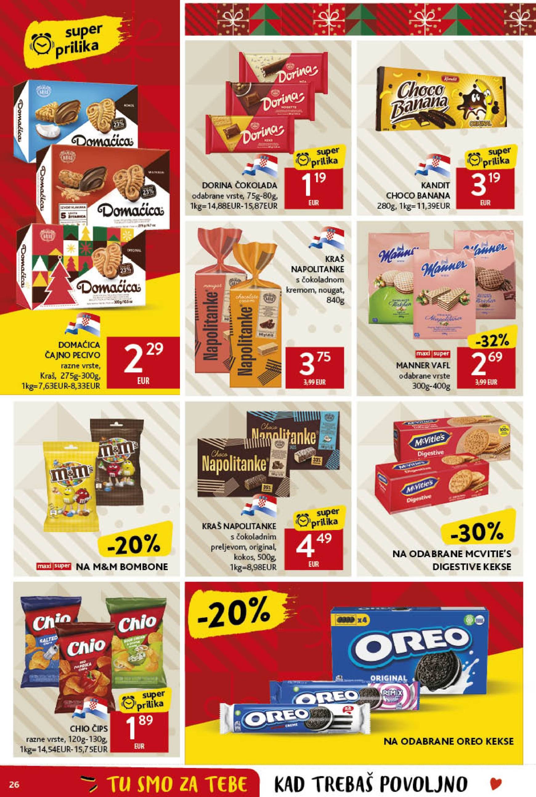 konzum - Konzum katalog vrijedi od 12.12. do 24.12. - page: 26