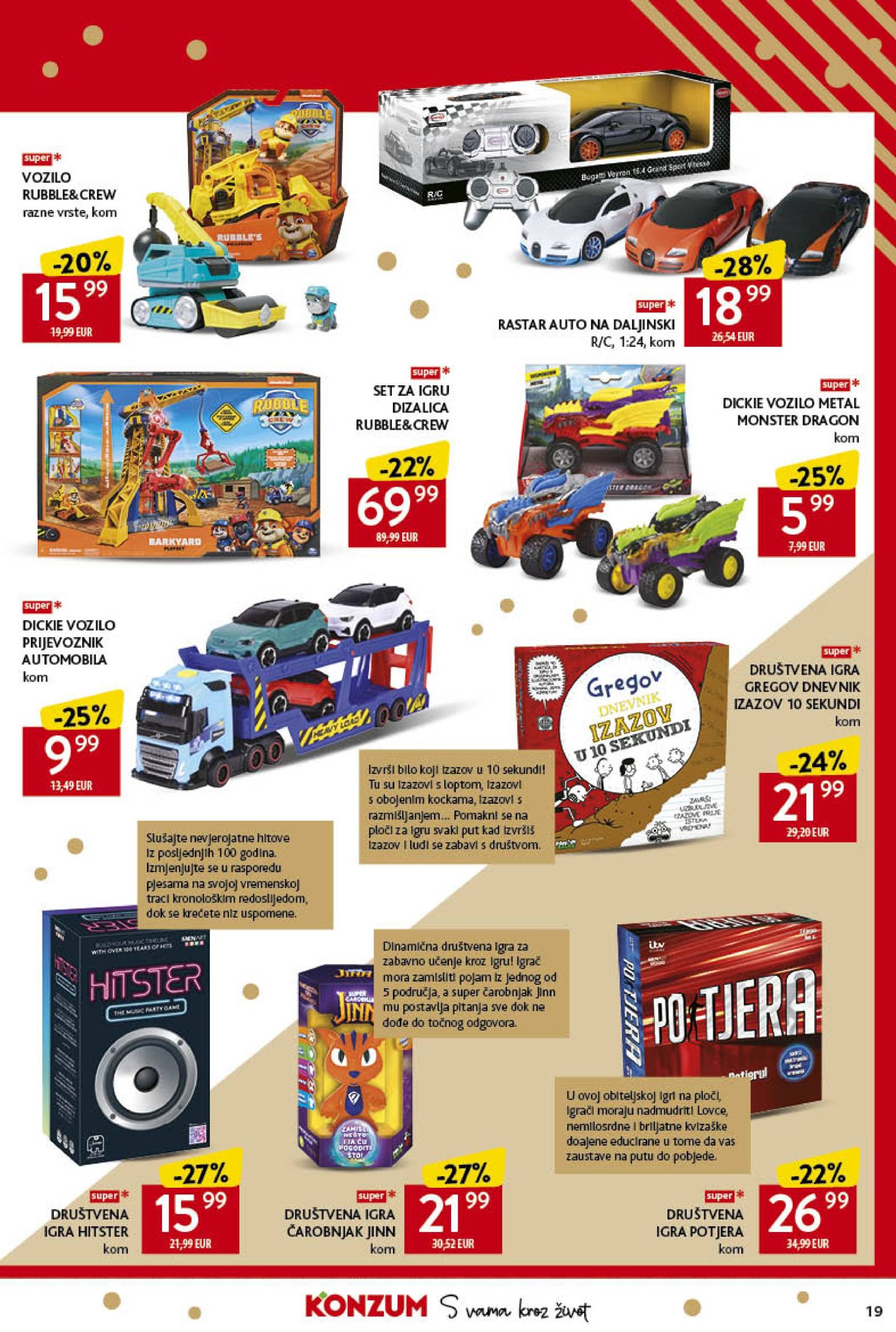 konzum - Konzum katalog vrijedi od 12.12. do 24.12. - page: 19