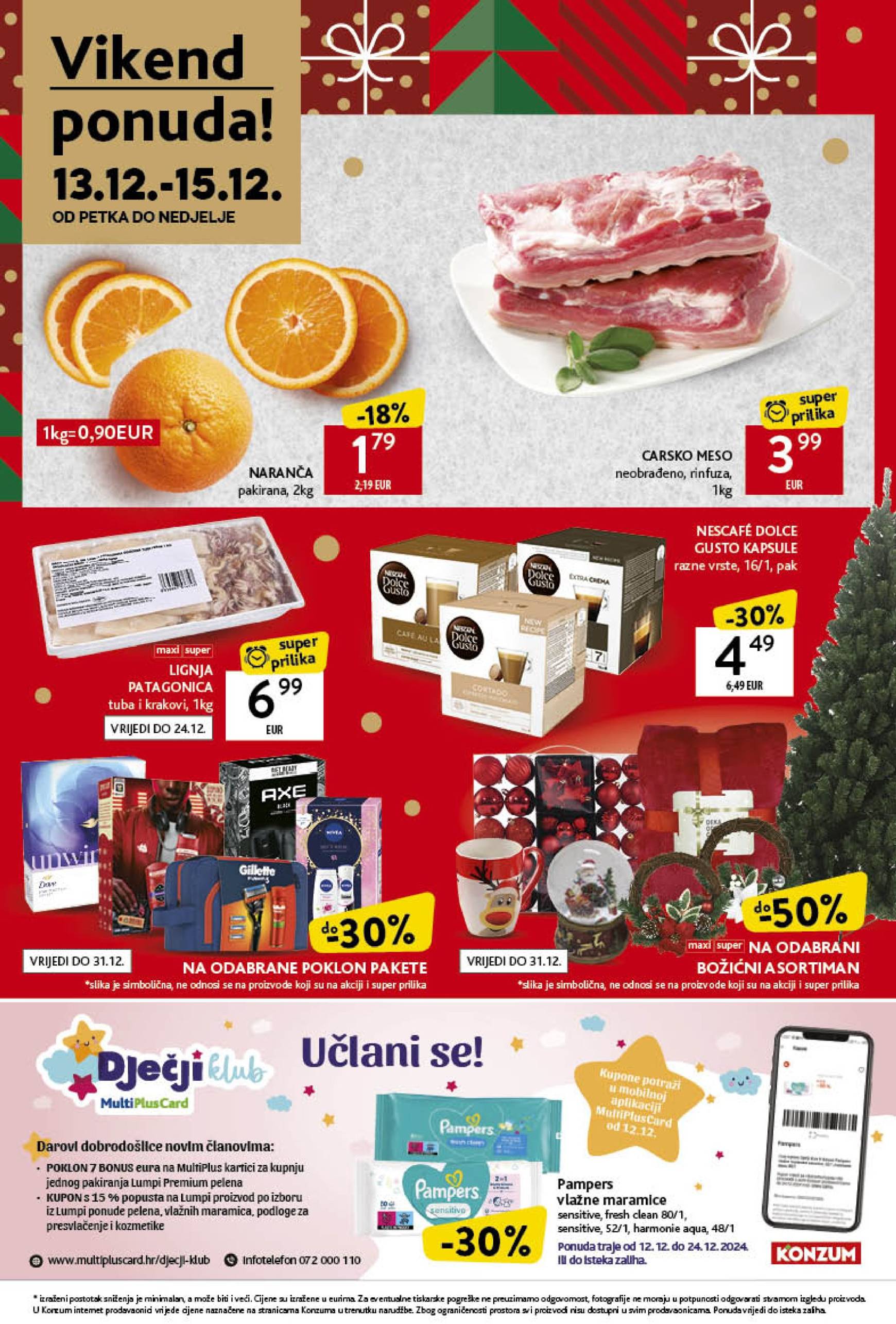 konzum - Konzum katalog vrijedi od 12.12. do 24.12. - page: 52