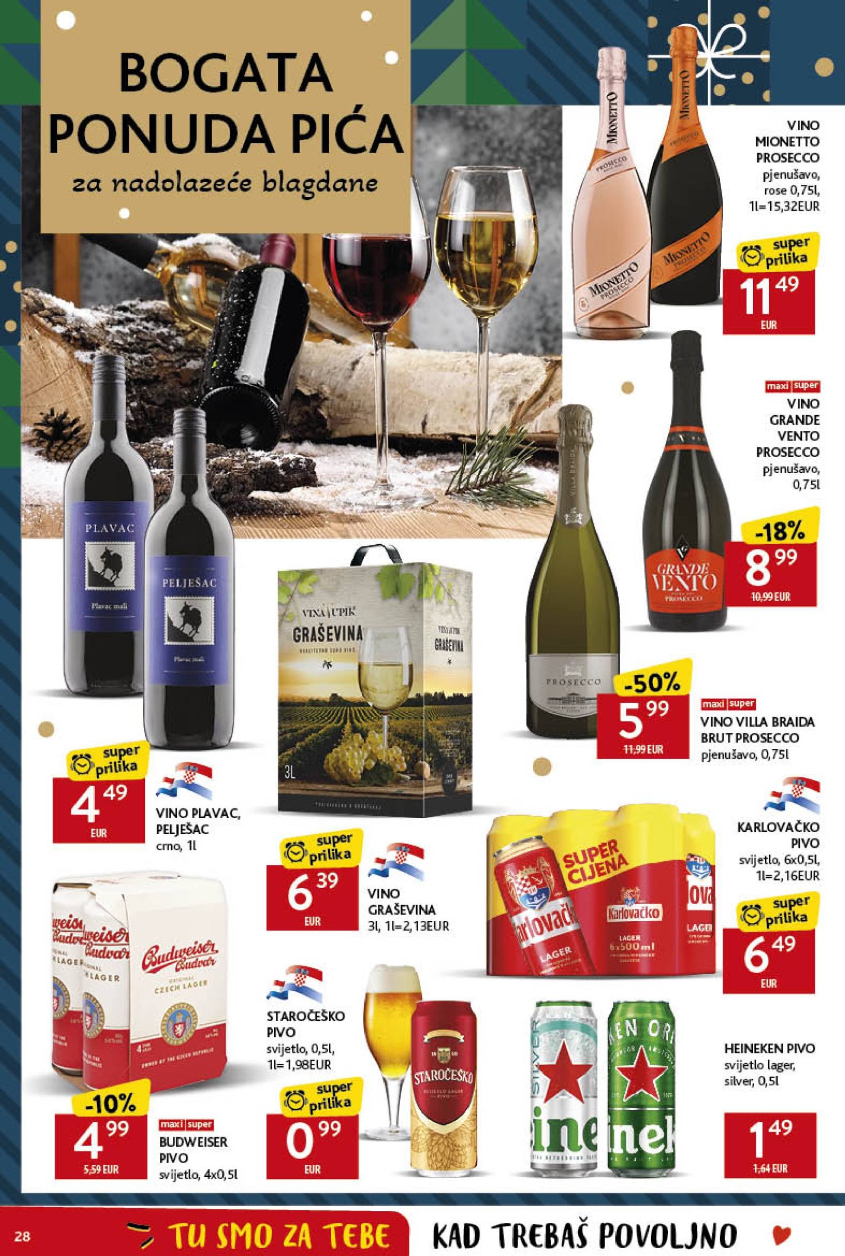 konzum - Konzum katalog vrijedi od 12.12. do 24.12. - page: 28