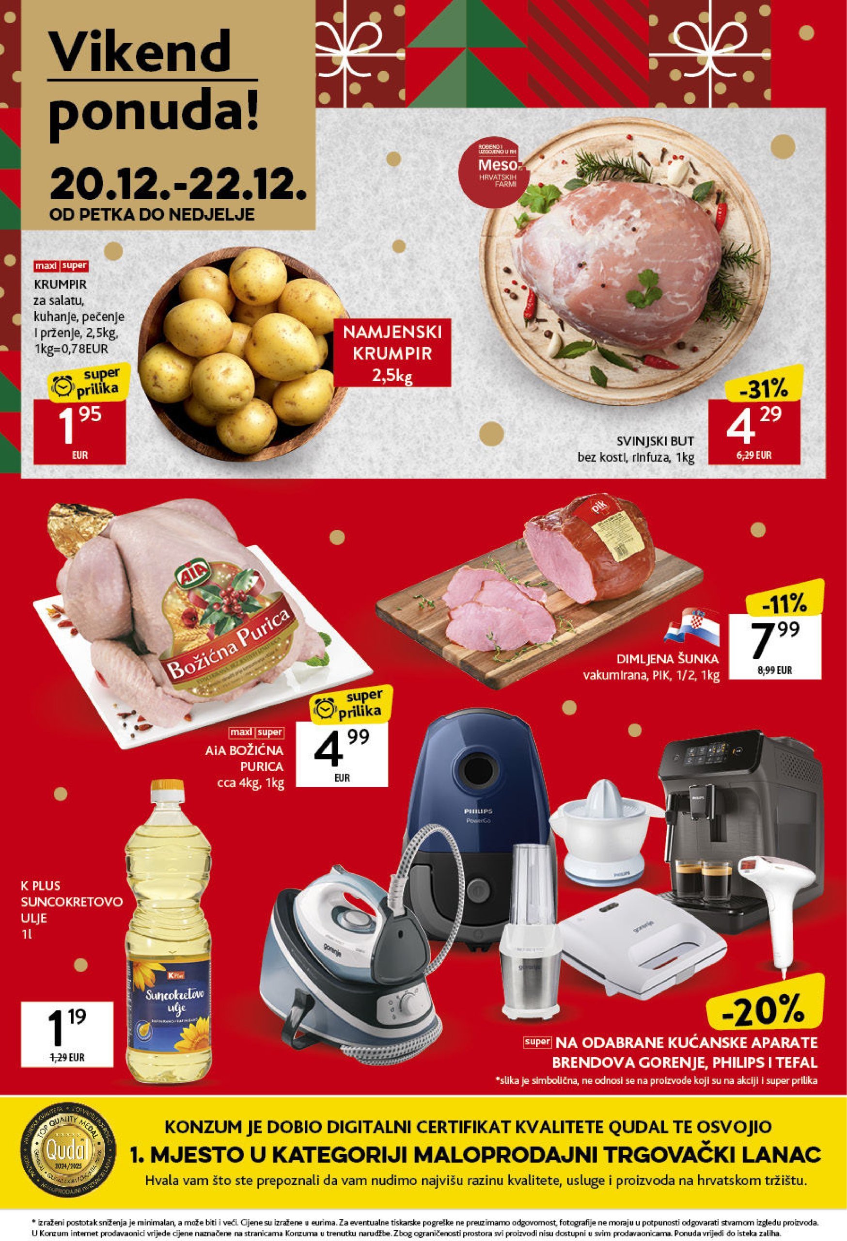 konzum - Konzum katalog vrijedi od 19.12. do 24.12. - page: 20