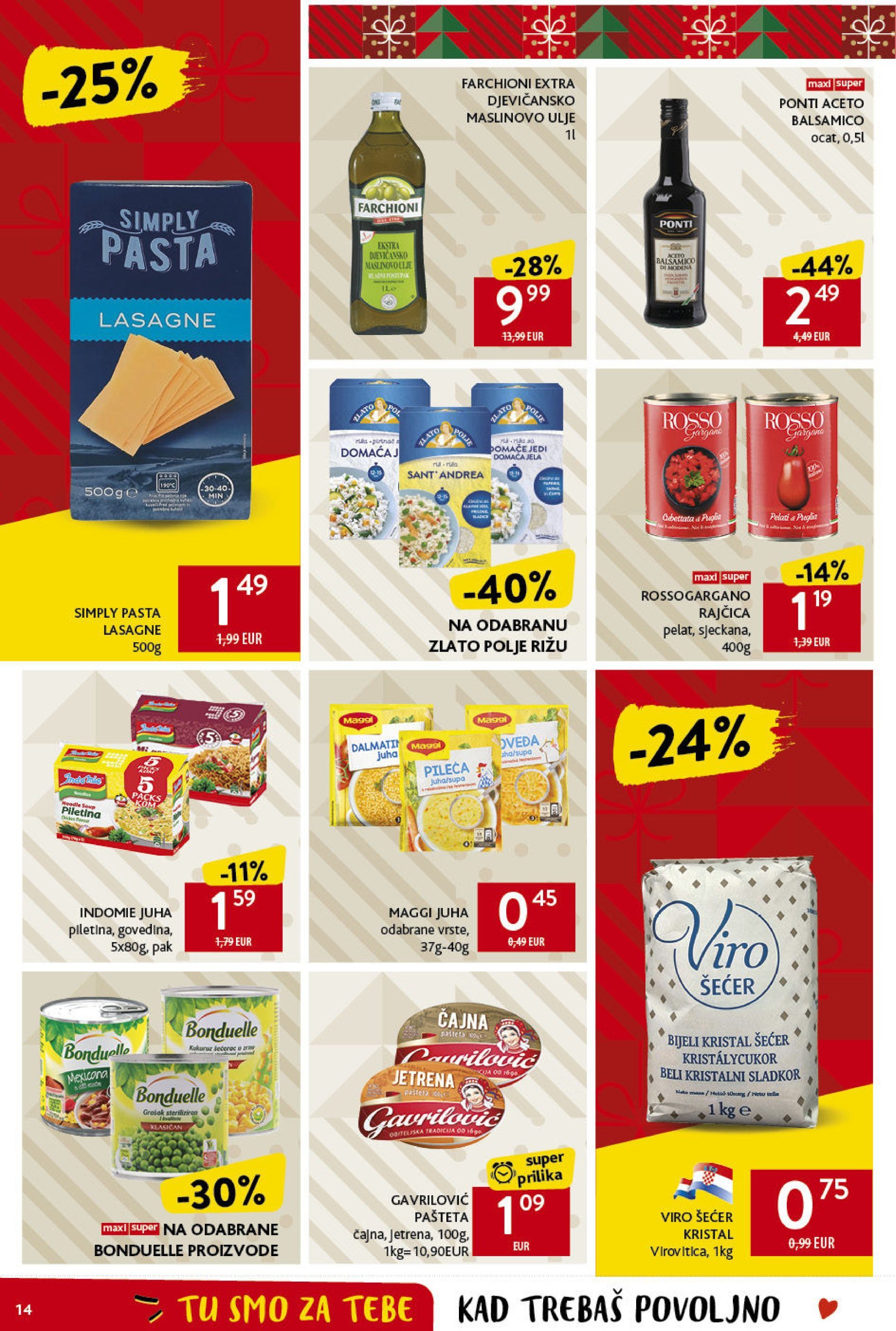 konzum - Konzum katalog vrijedi od 19.12. do 24.12. - page: 14