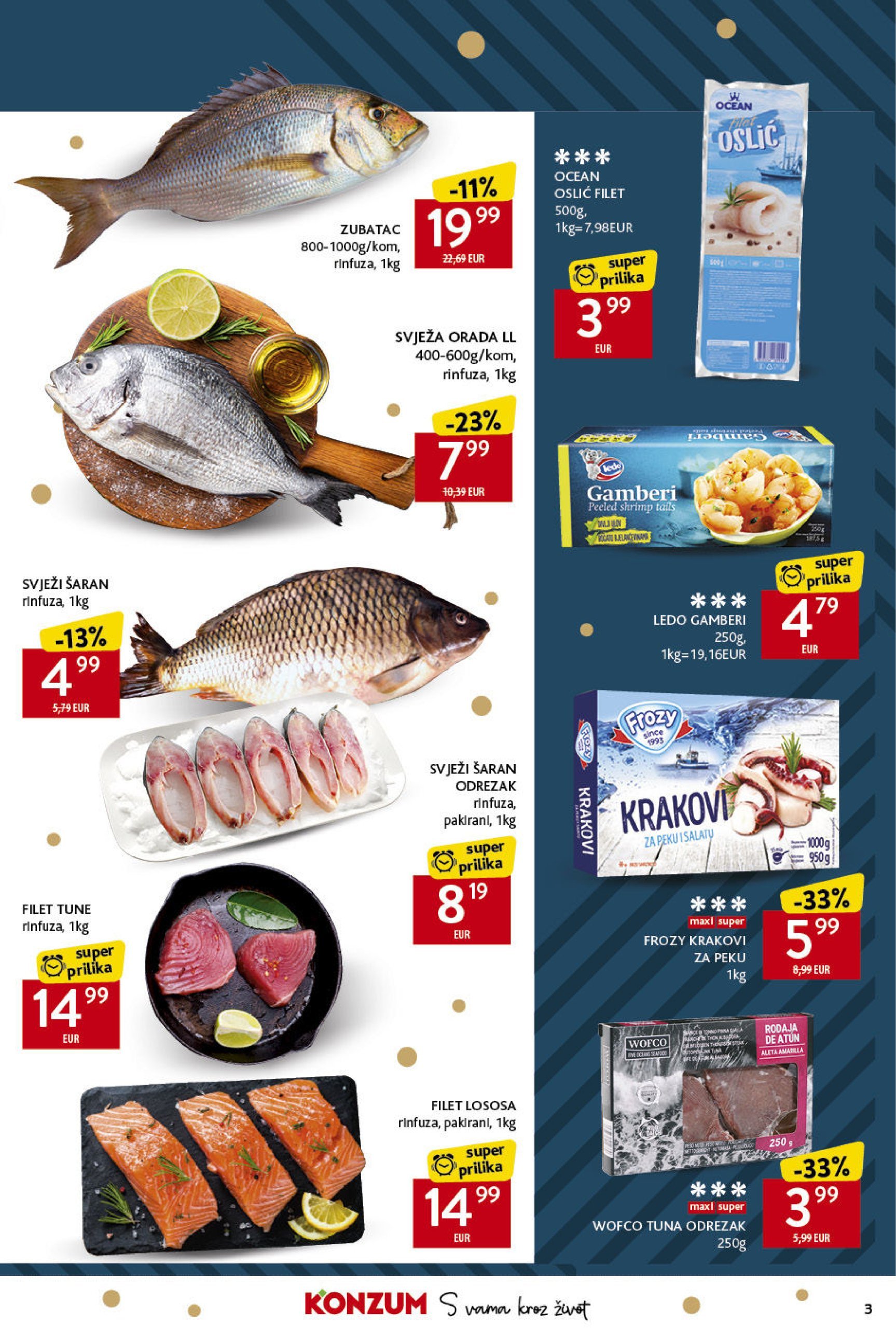 konzum - Konzum katalog vrijedi od 19.12. do 24.12. - page: 3