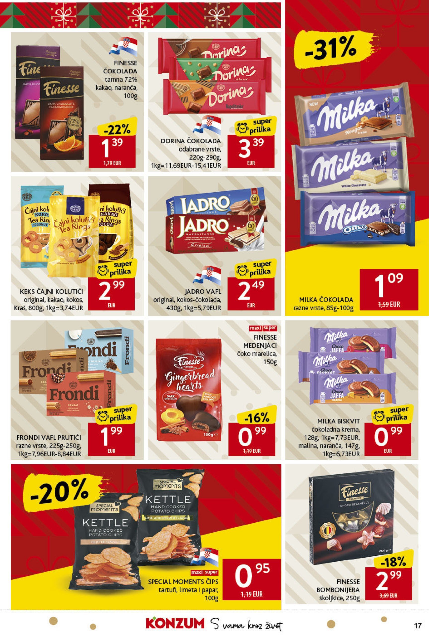 konzum - Konzum katalog vrijedi od 19.12. do 24.12. - page: 17