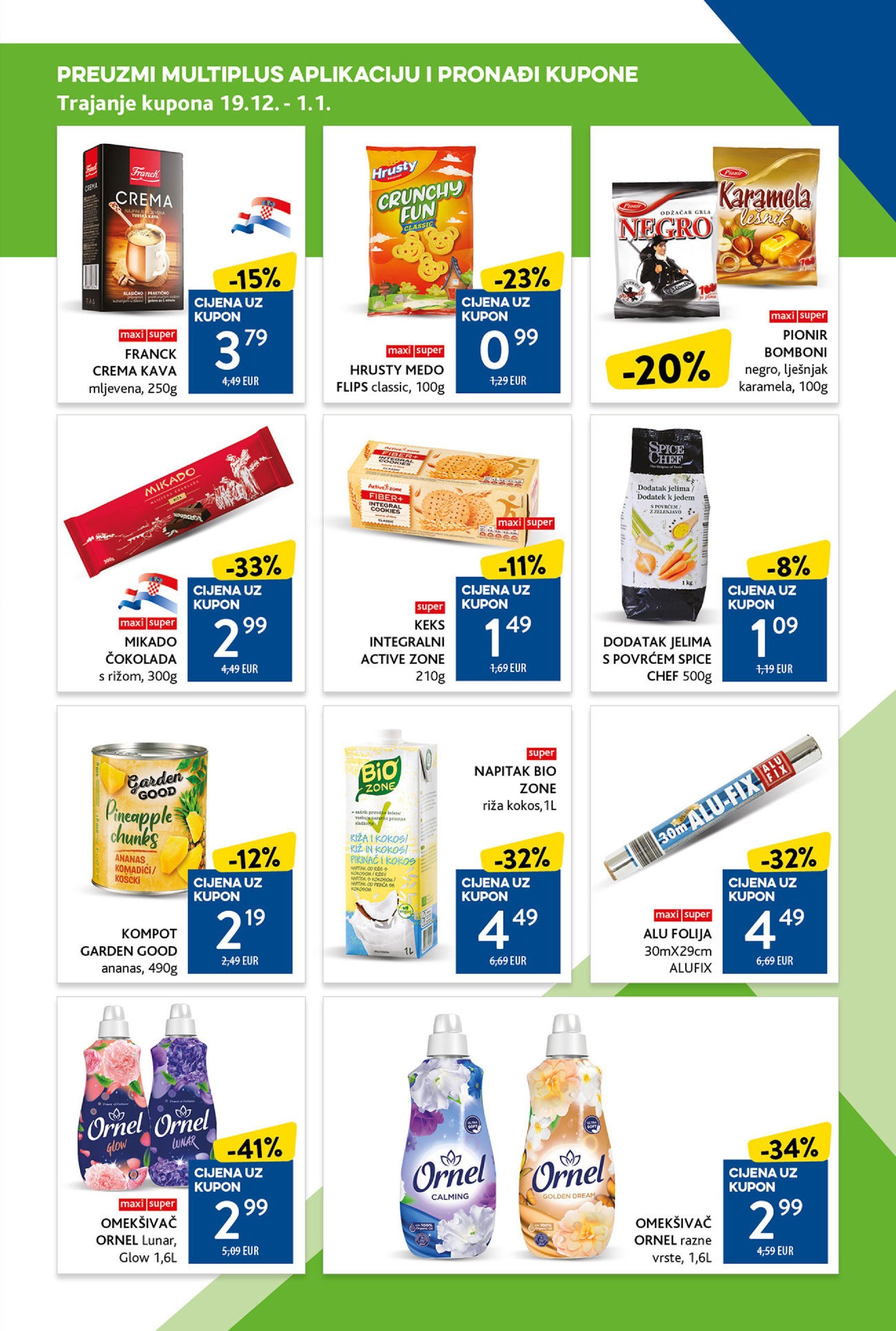 konzum - Konzum katalog vrijedi od 19.12. do 24.12. - page: 19