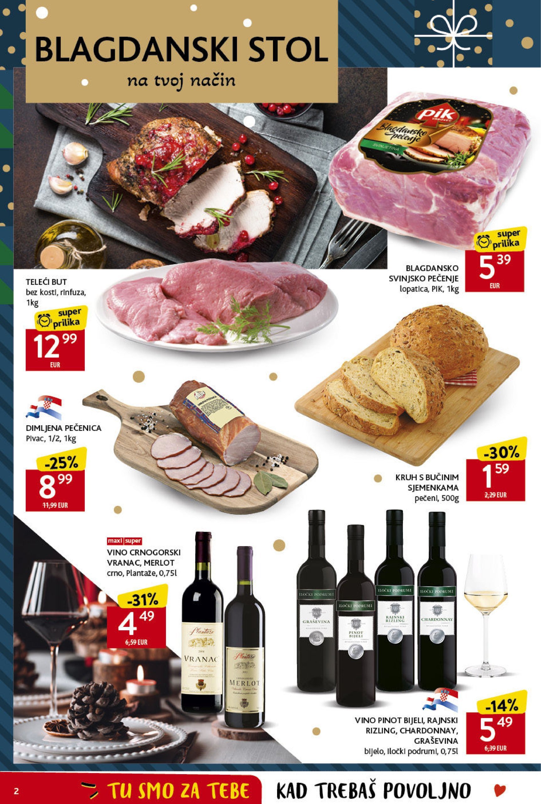 konzum - Konzum katalog vrijedi od 19.12. do 24.12. - page: 2