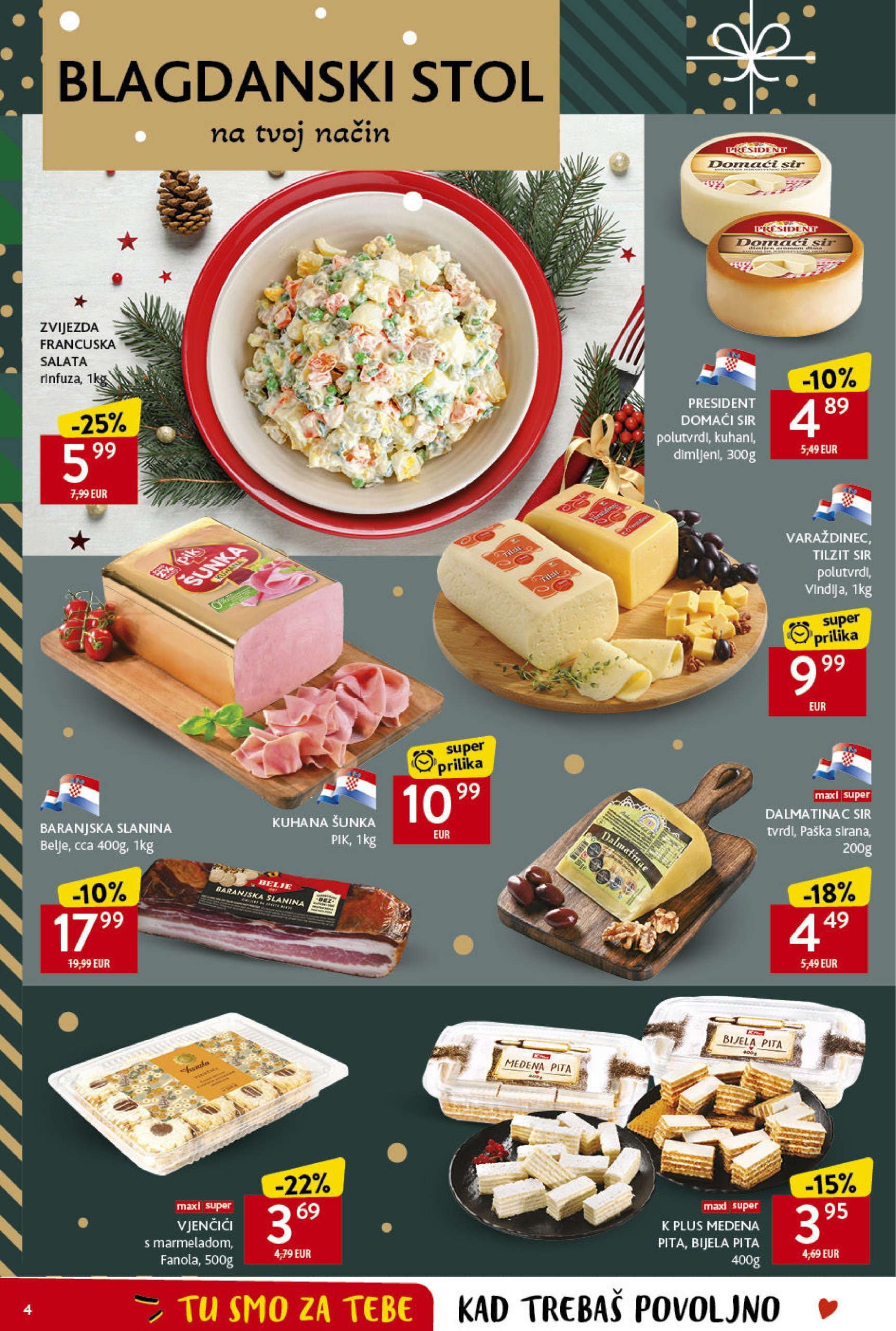 konzum - Konzum katalog vrijedi od 19.12. do 24.12. - page: 4