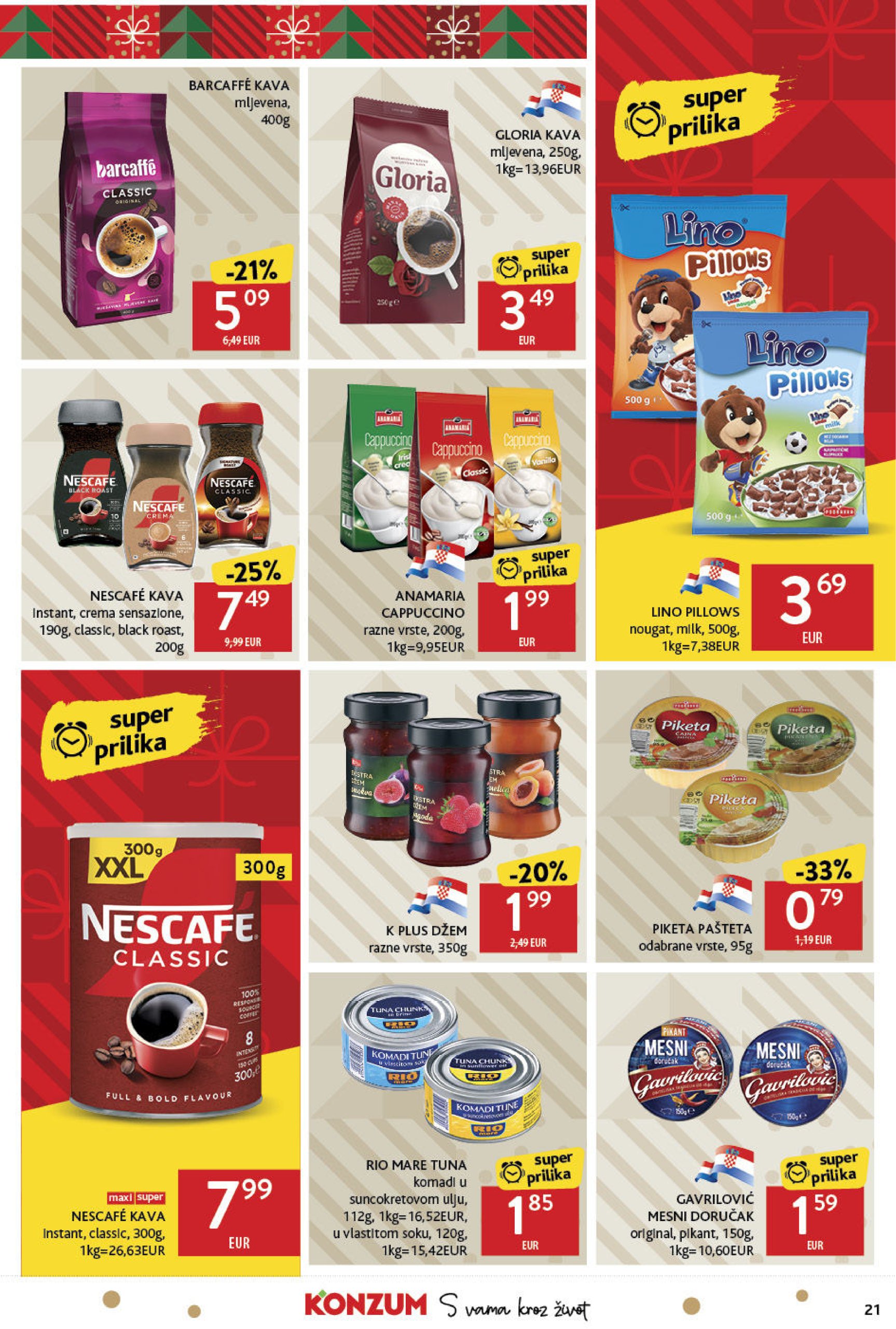 konzum - Konzum katalog vrijedi od 27.12. do 31.12. - page: 21