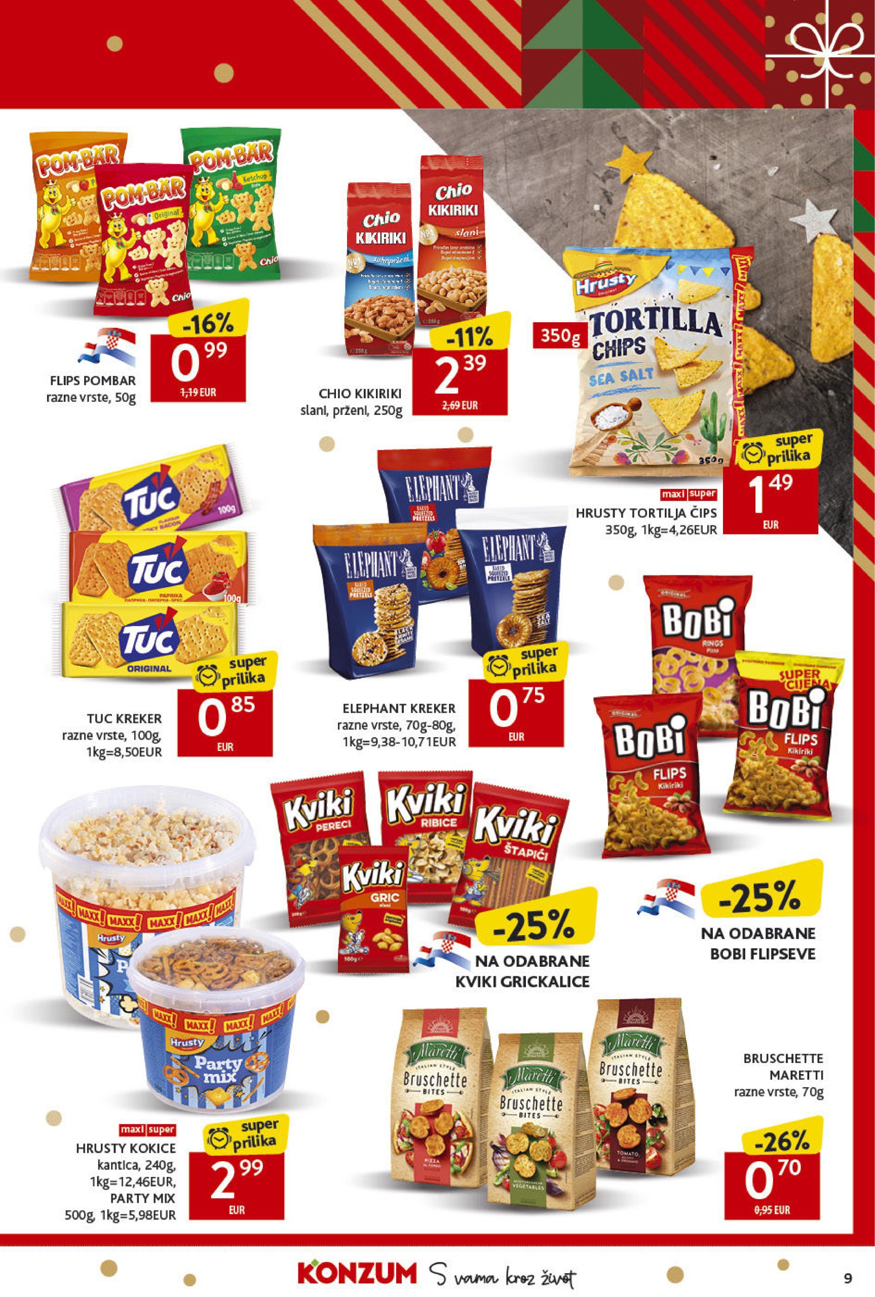 konzum - Konzum katalog vrijedi od 27.12. do 31.12. - page: 9