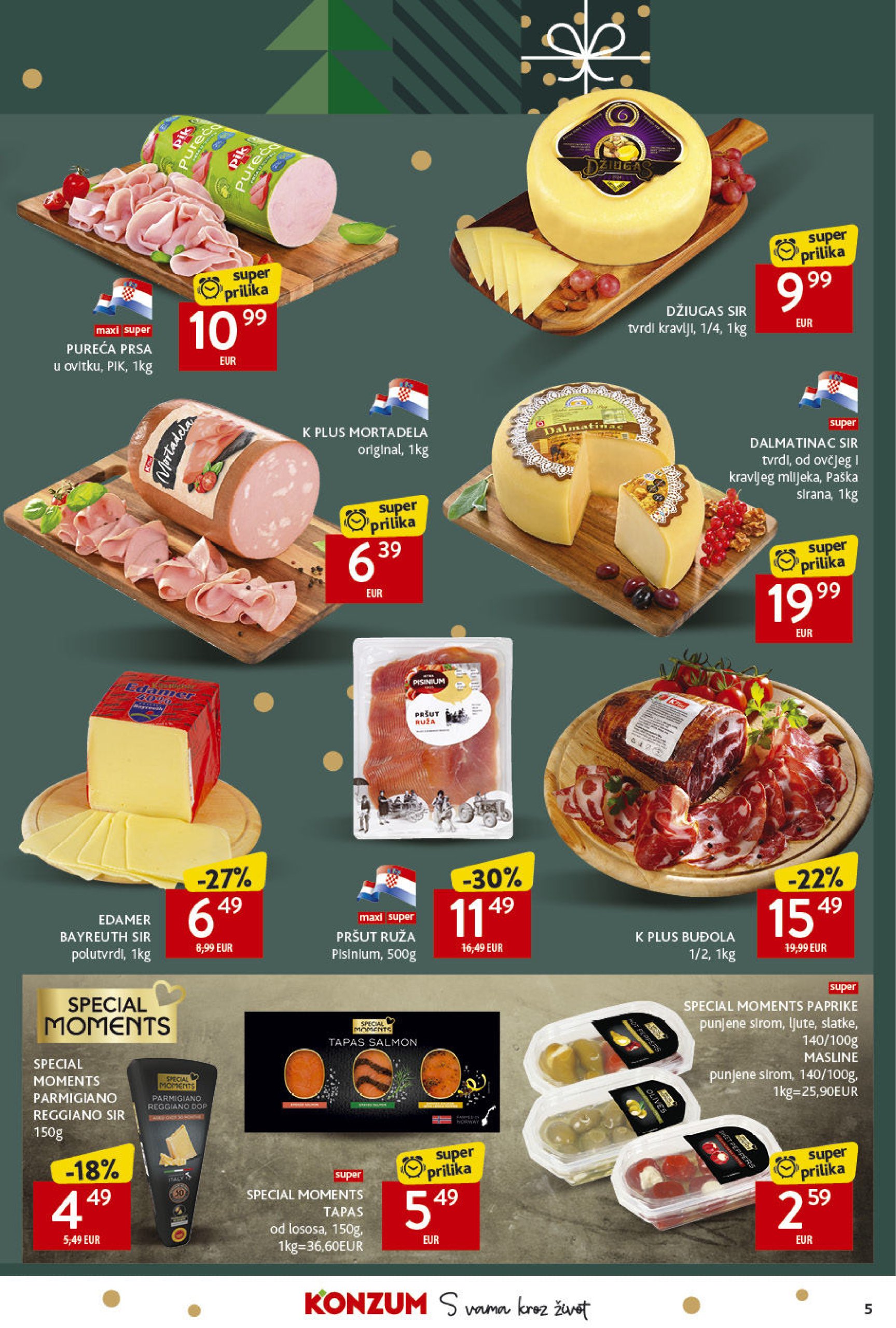 konzum - Konzum katalog vrijedi od 27.12. do 31.12. - page: 5