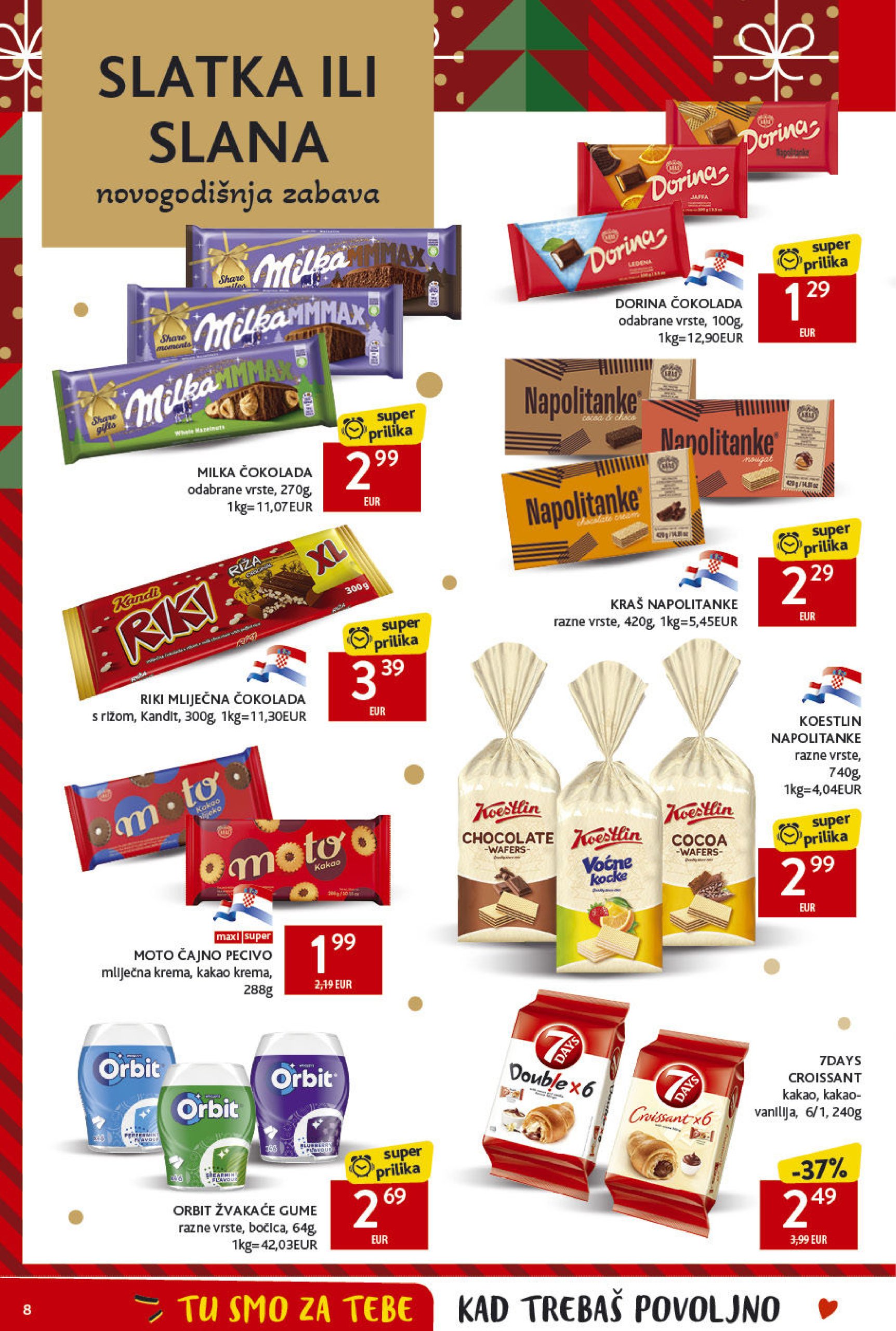 konzum - Konzum katalog vrijedi od 27.12. do 31.12. - page: 8