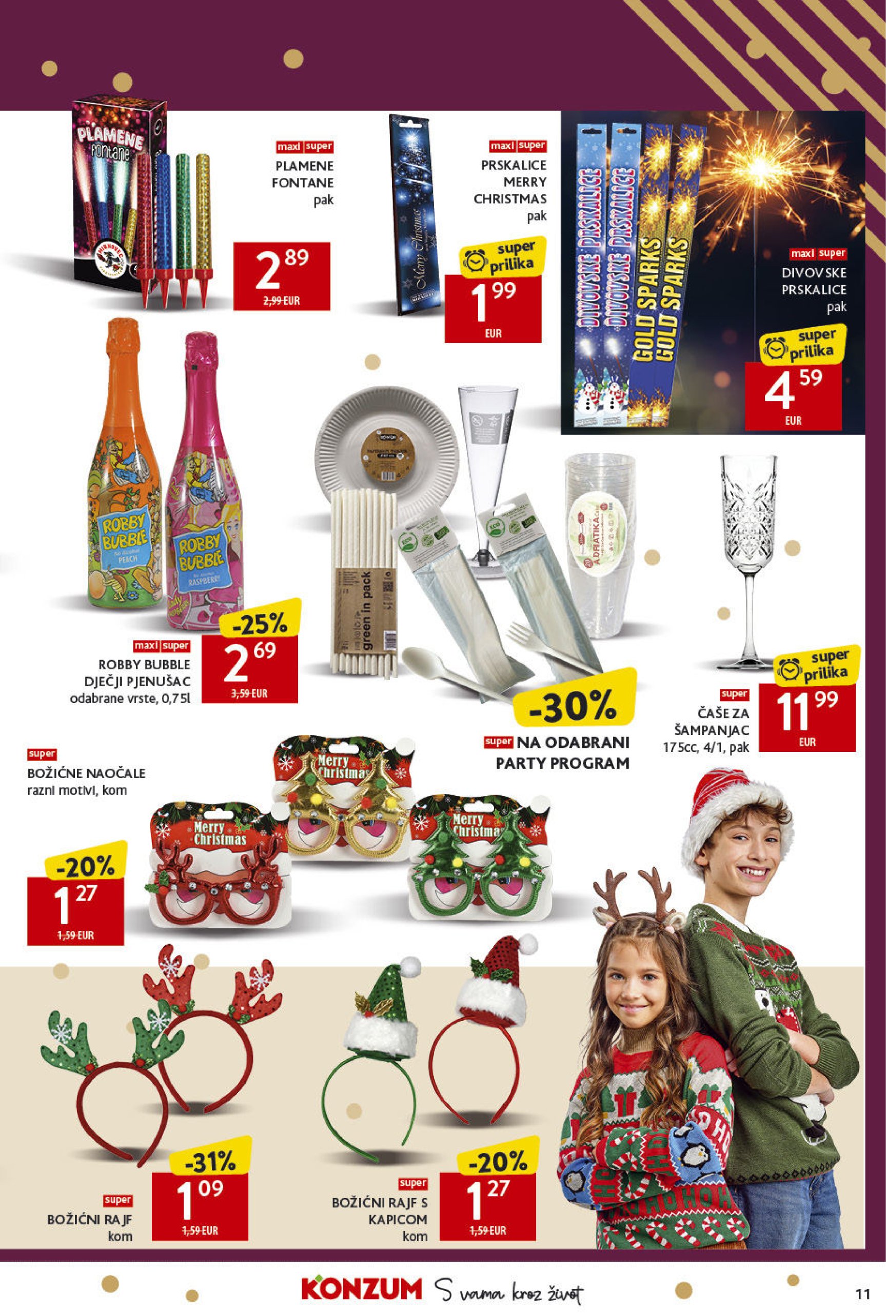 konzum - Konzum katalog vrijedi od 27.12. do 31.12. - page: 11