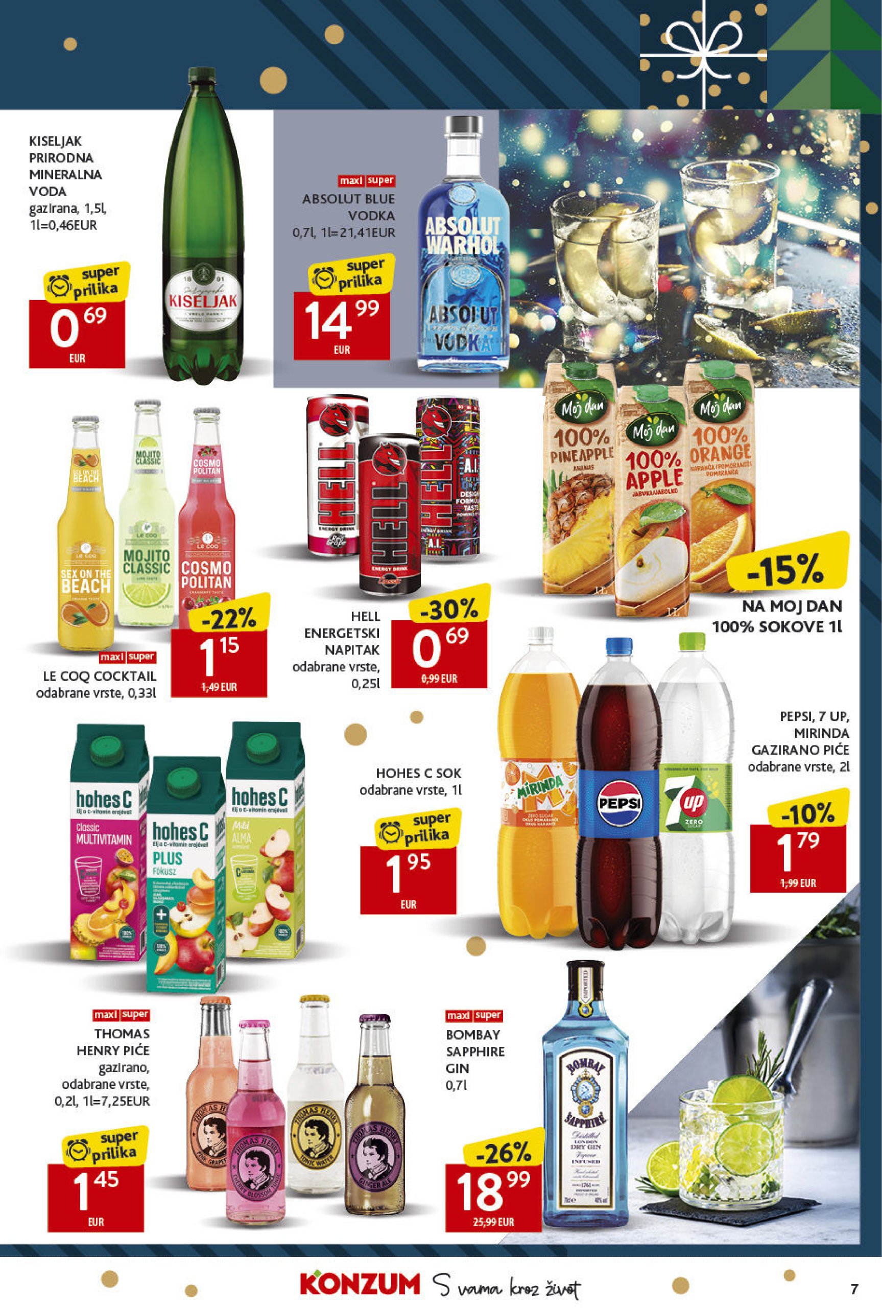 konzum - Konzum katalog vrijedi od 27.12. do 31.12. - page: 7