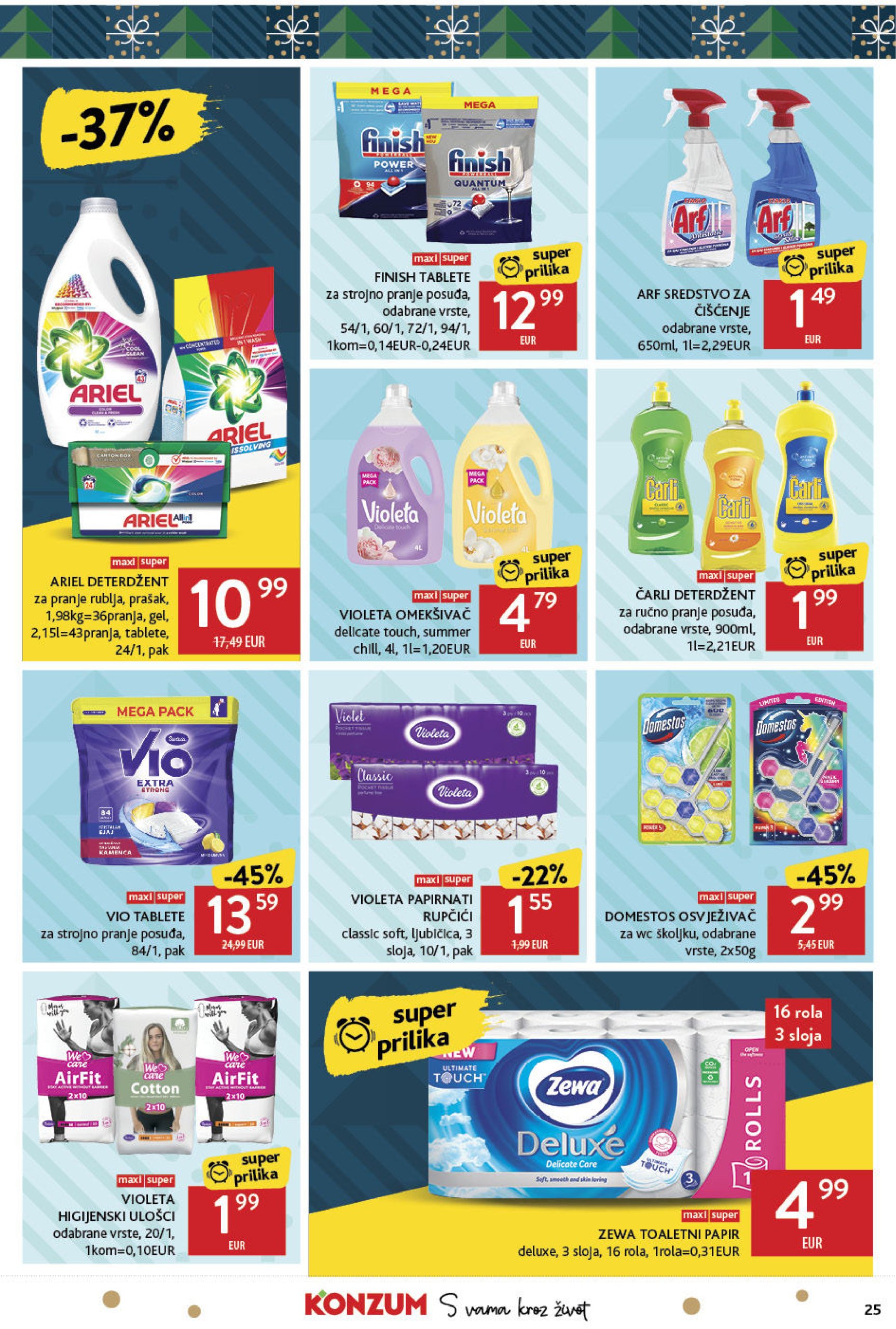 konzum - Konzum katalog vrijedi od 27.12. do 31.12. - page: 25