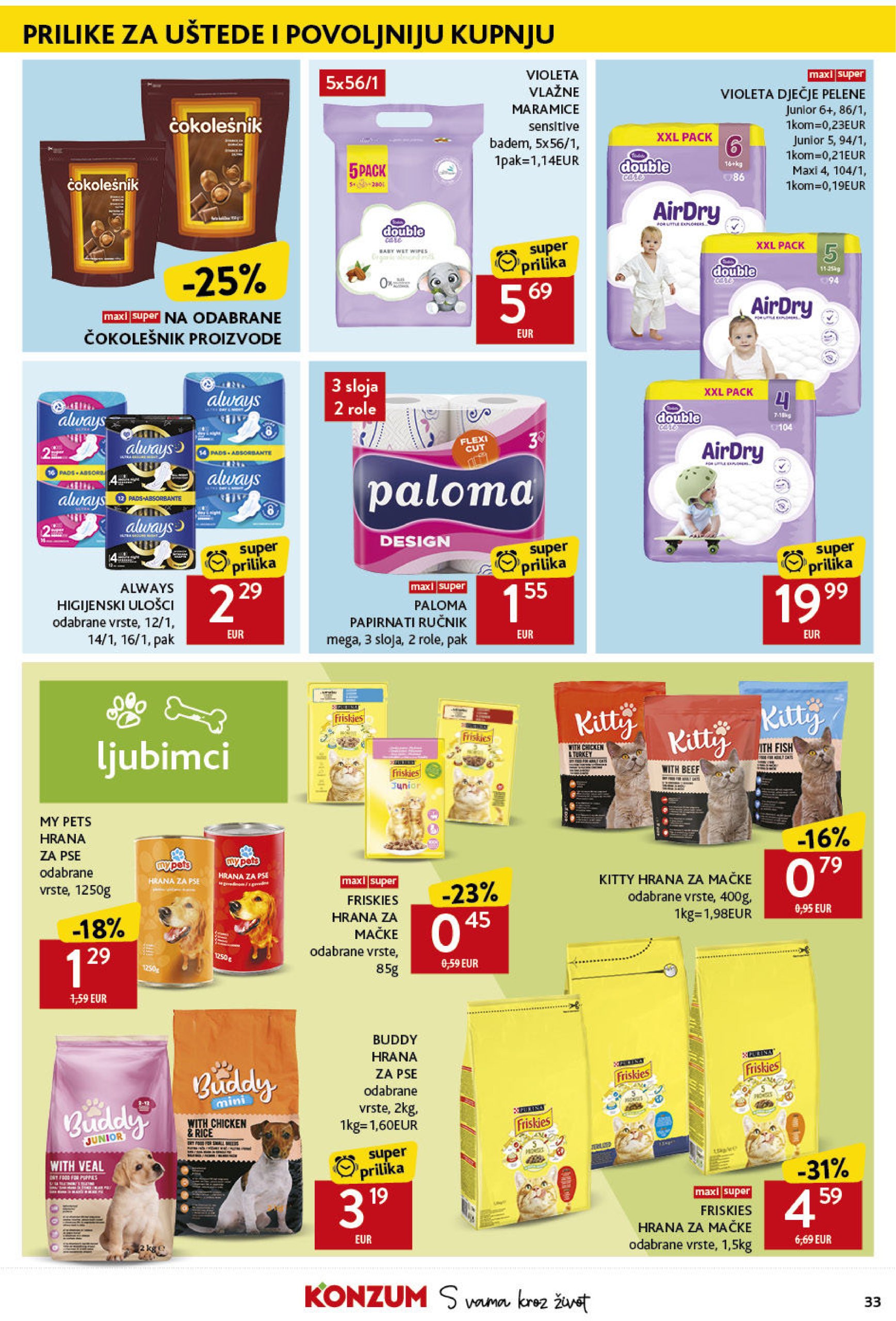 konzum - Konzum katalog vrijedi od 02.01. do 08.01. - page: 33