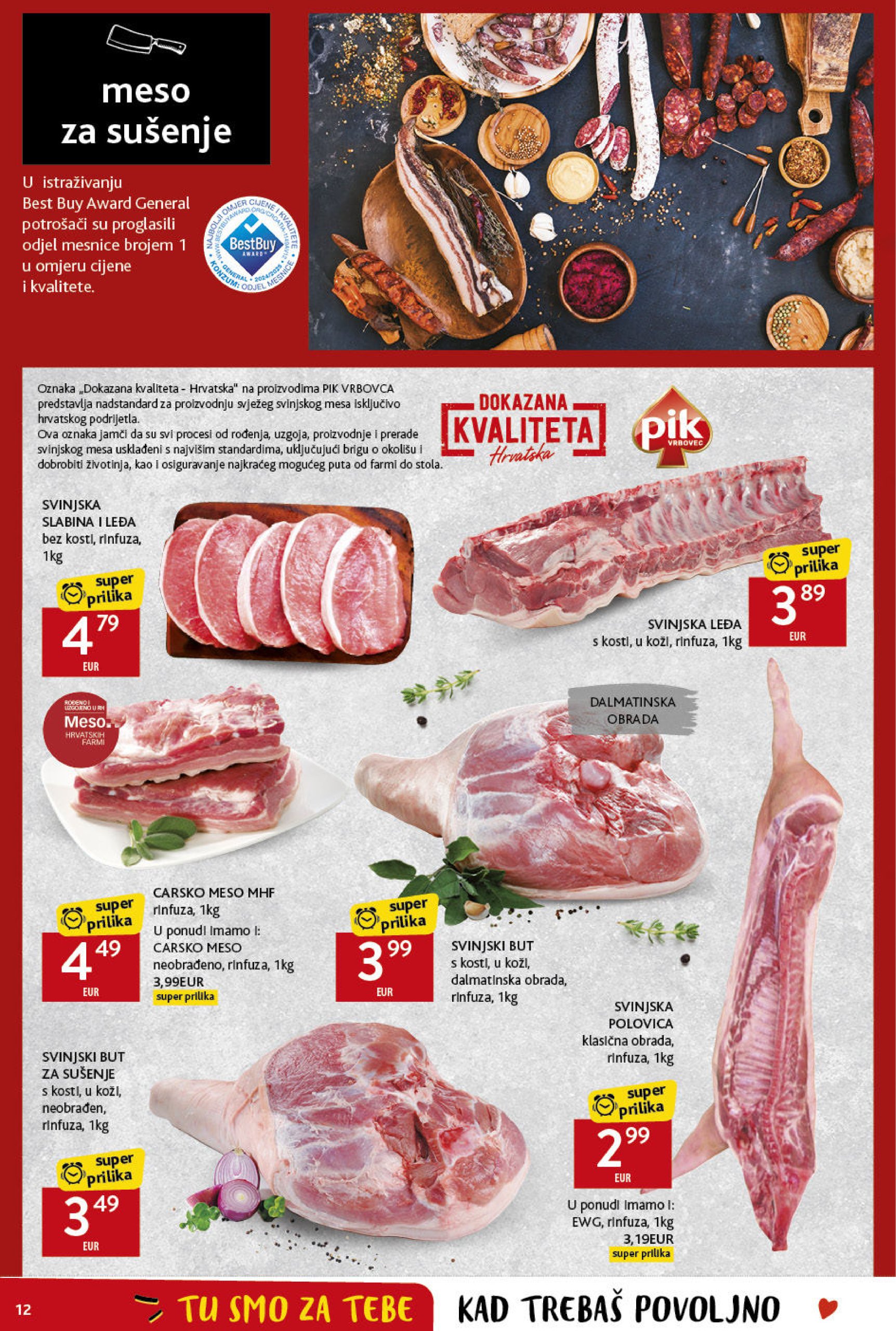 konzum - Konzum katalog vrijedi od 02.01. do 08.01. - page: 12