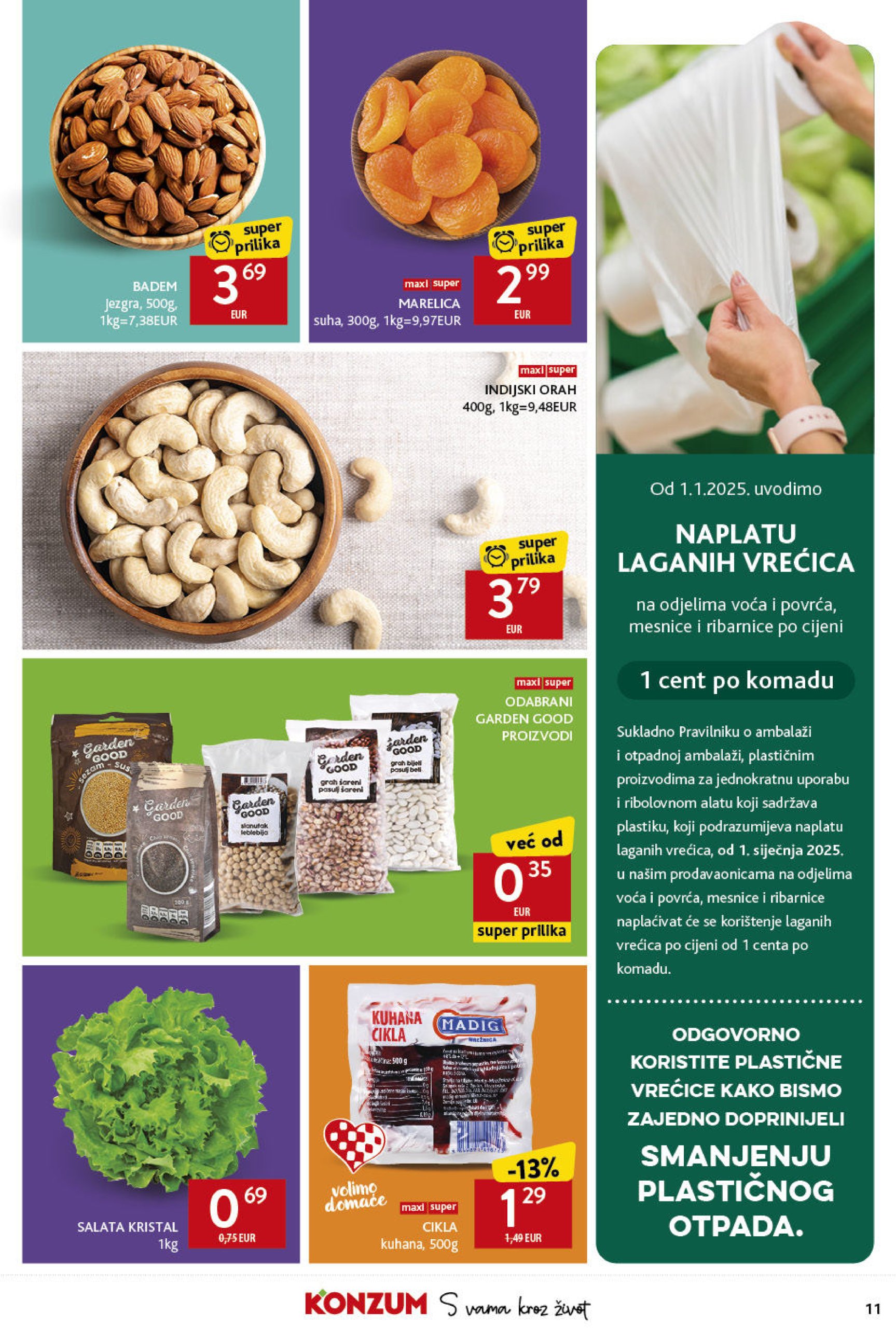 konzum - Konzum katalog vrijedi od 02.01. do 08.01. - page: 11