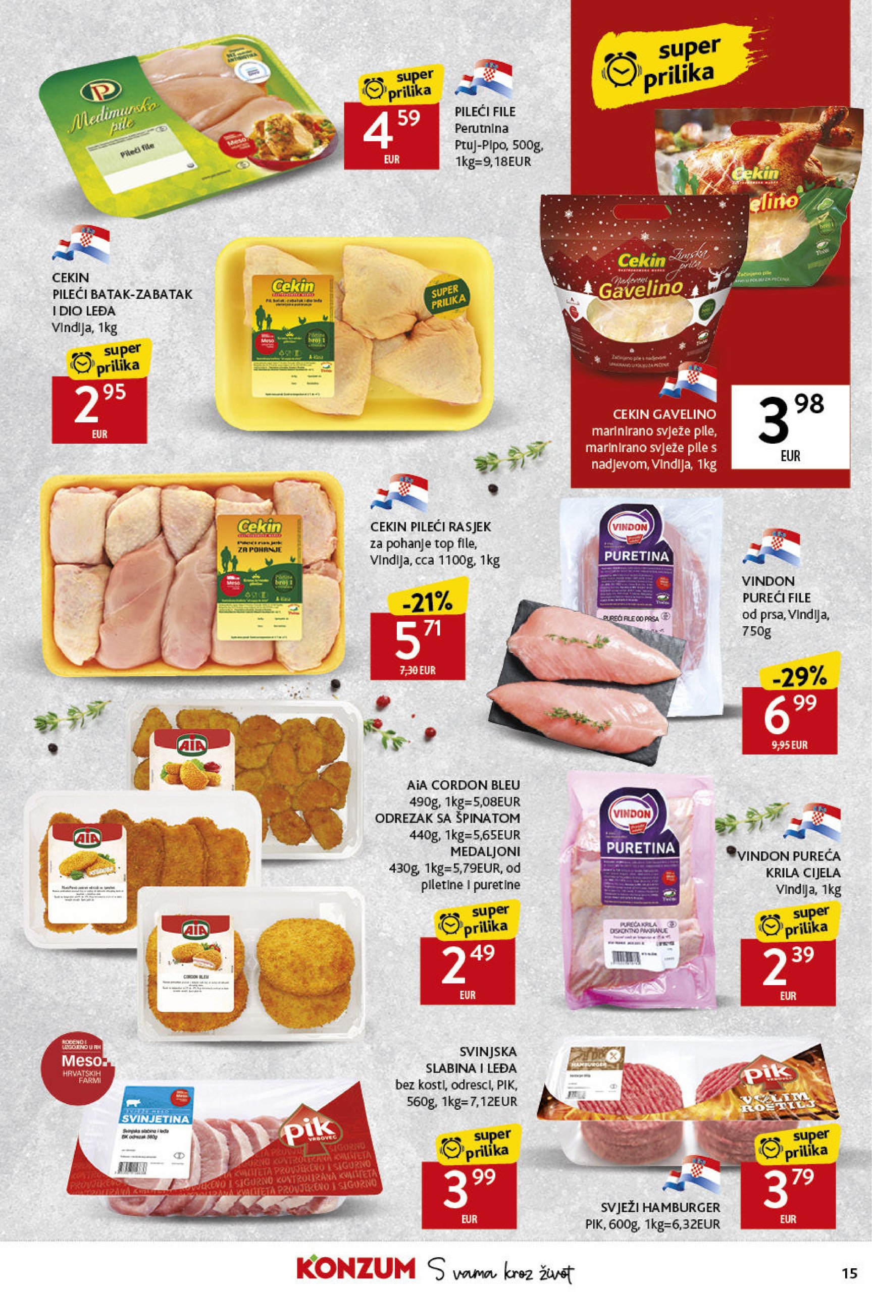 konzum - Konzum katalog vrijedi od 02.01. do 08.01. - page: 15