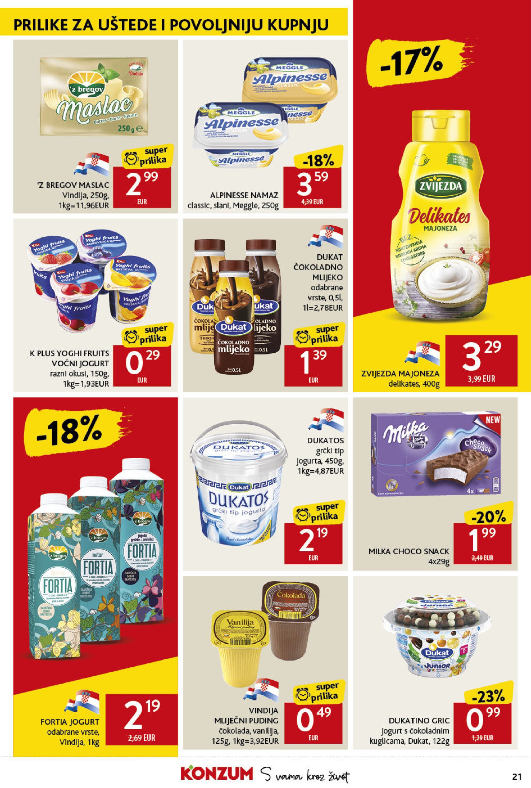 konzum - Konzum katalog vrijedi od 02.01. do 08.01. - page: 21