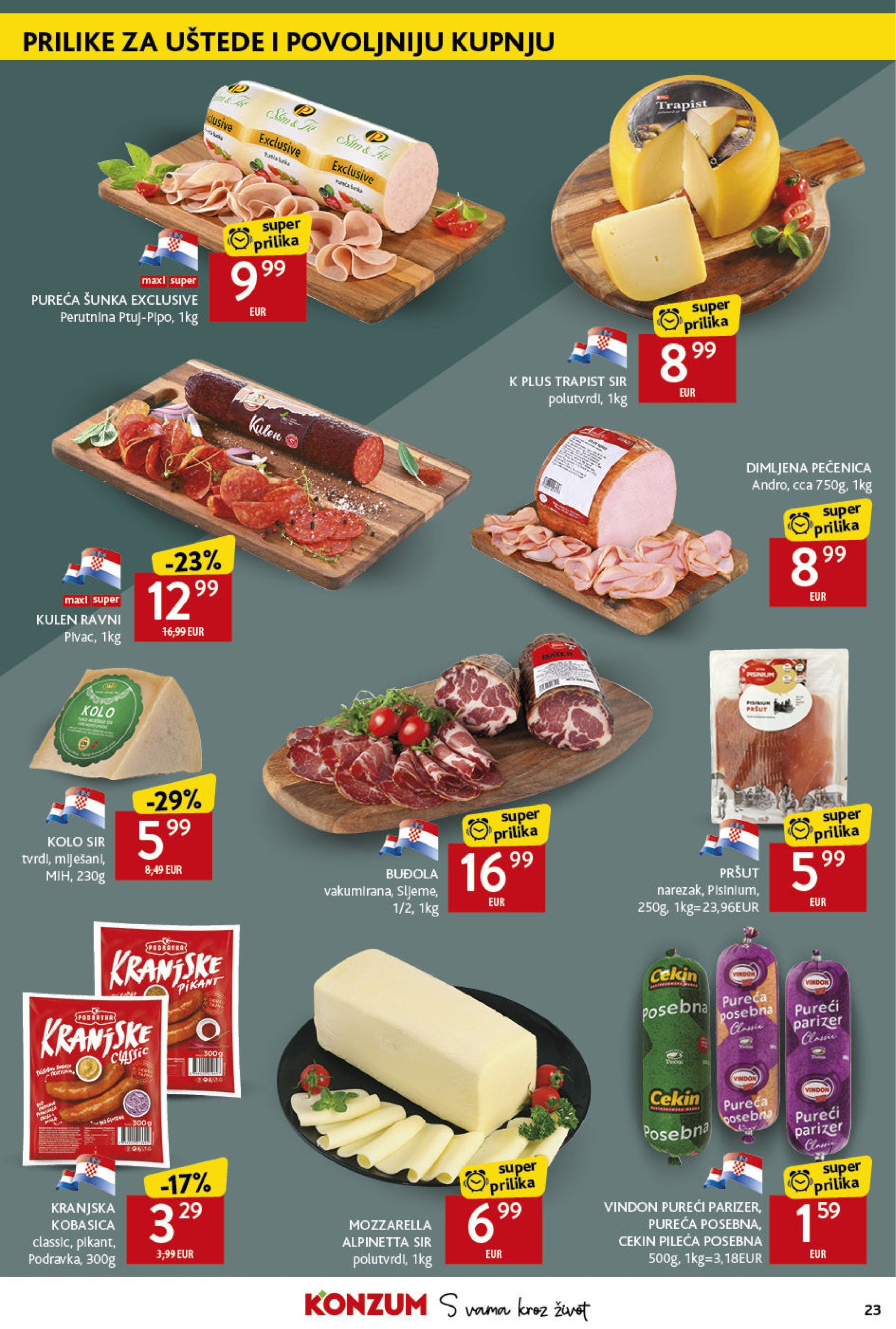 konzum - Konzum katalog vrijedi od 02.01. do 08.01. - page: 23