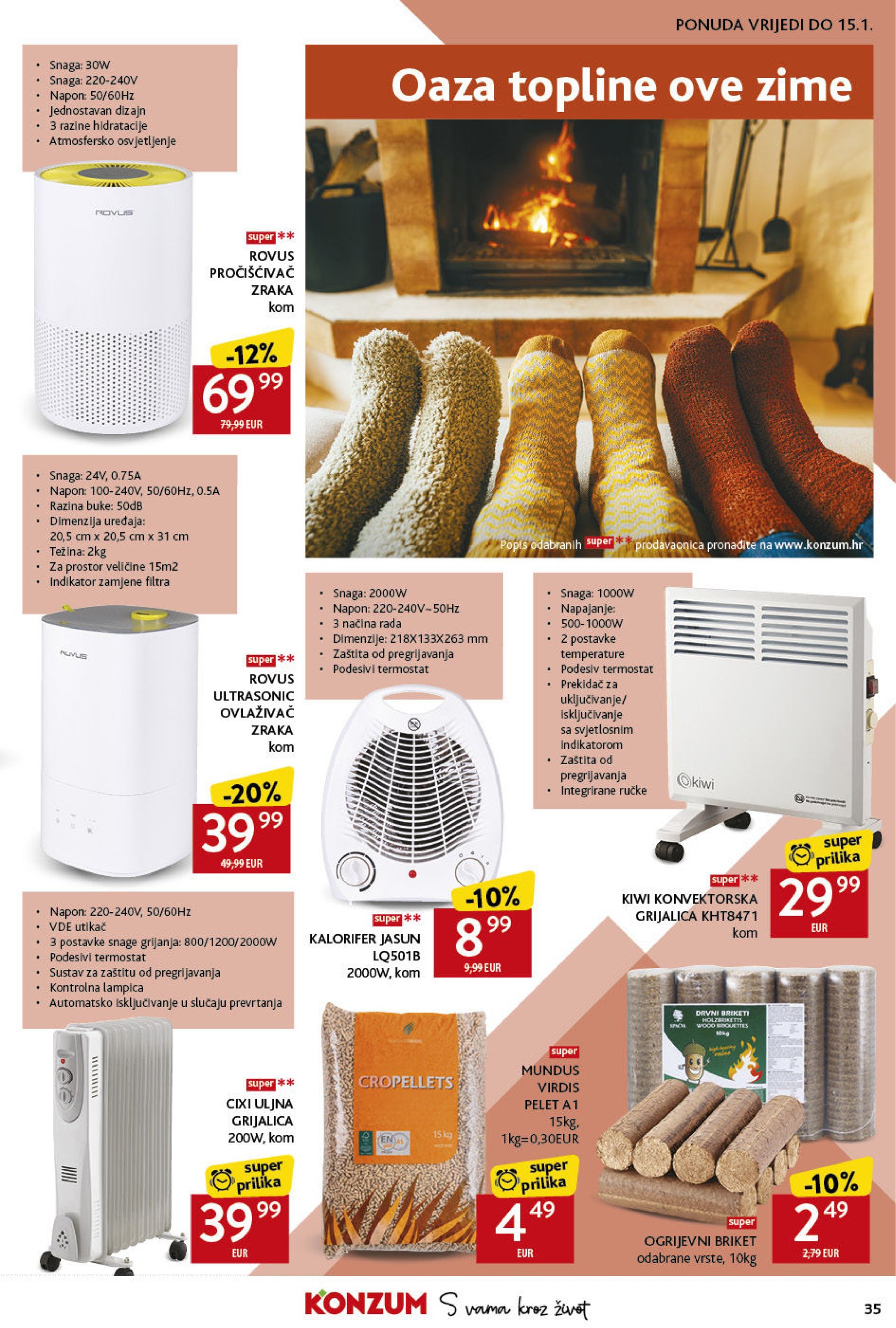 konzum - Konzum katalog vrijedi od 02.01. do 08.01. - page: 35