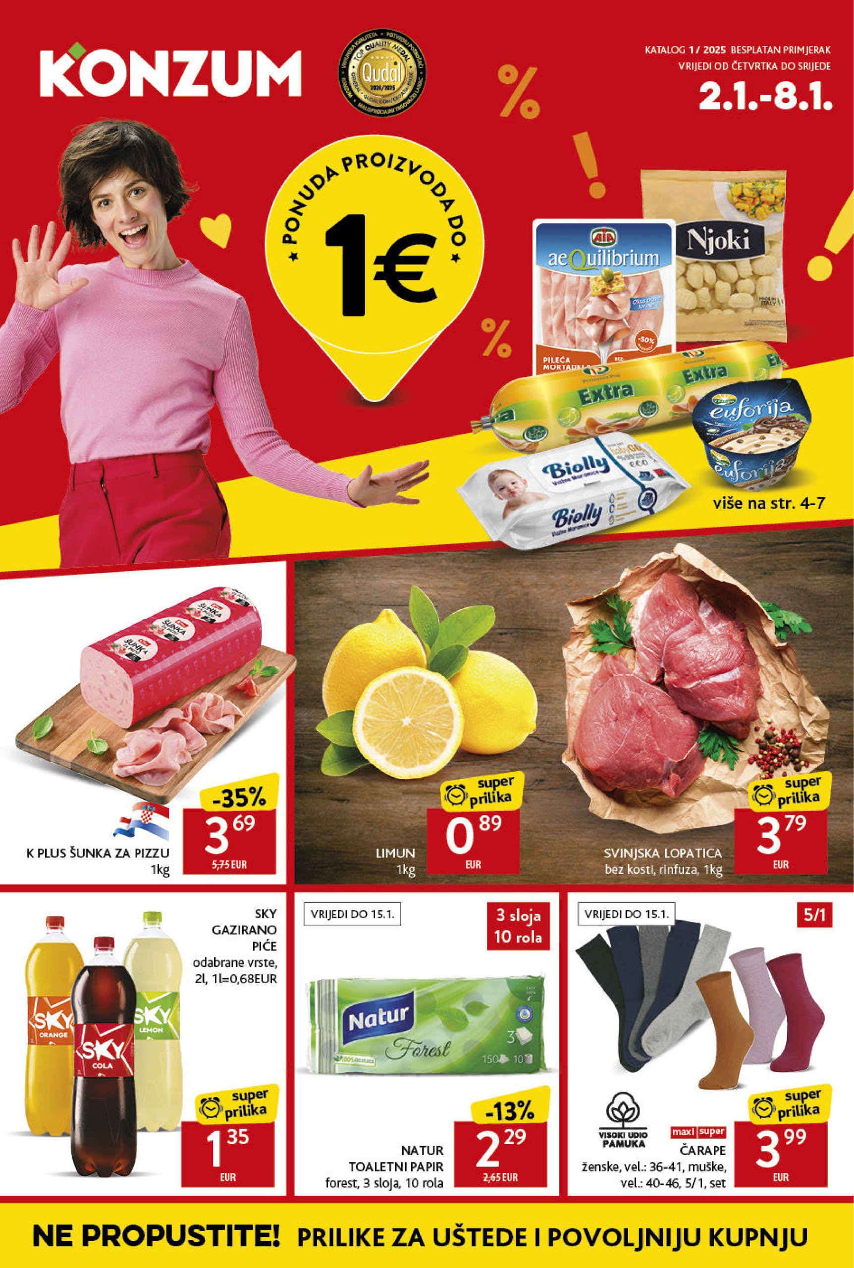 konzum - Konzum katalog vrijedi od 02.01. do 08.01.