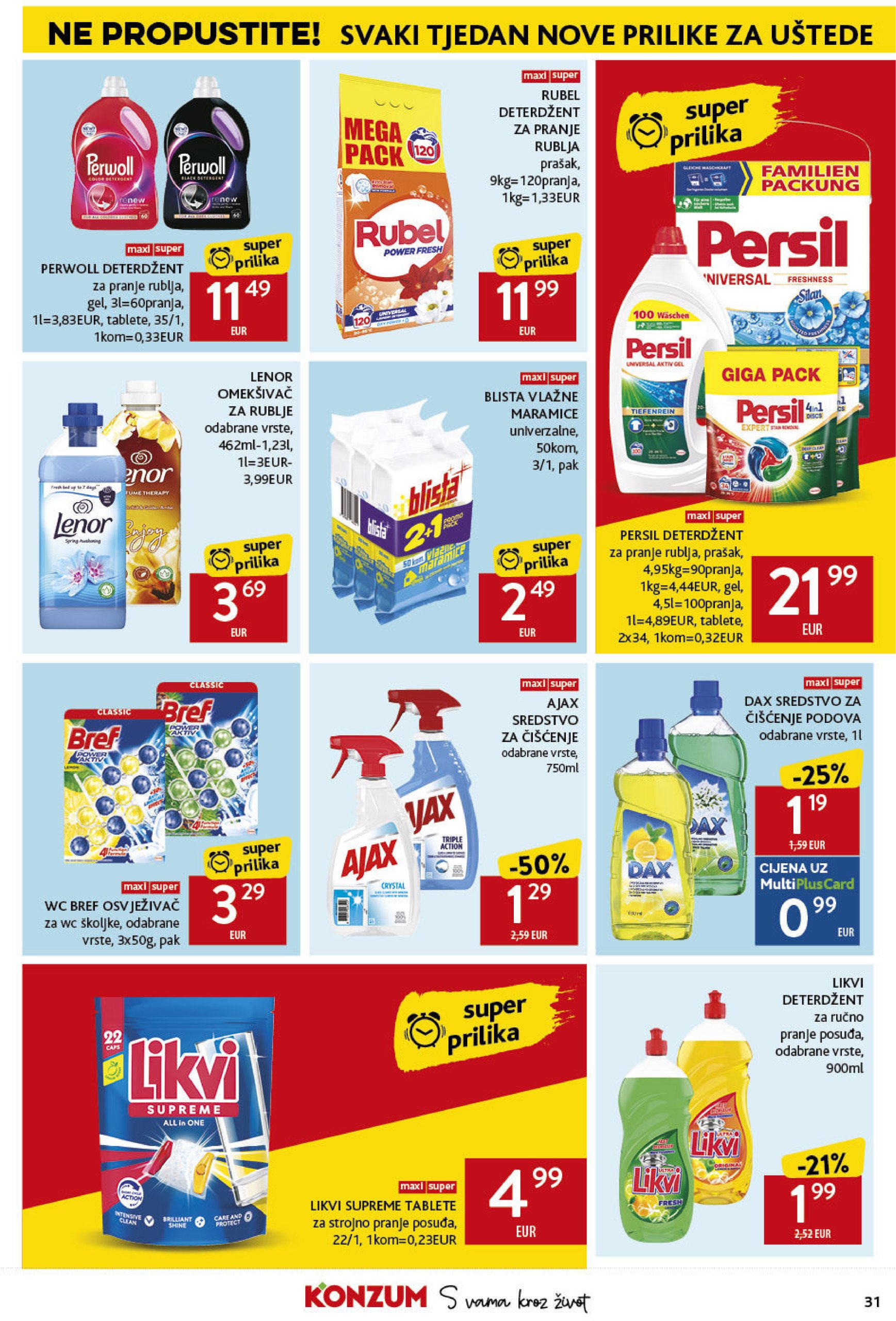 konzum - Konzum katalog vrijedi od 02.01. do 08.01. - page: 31