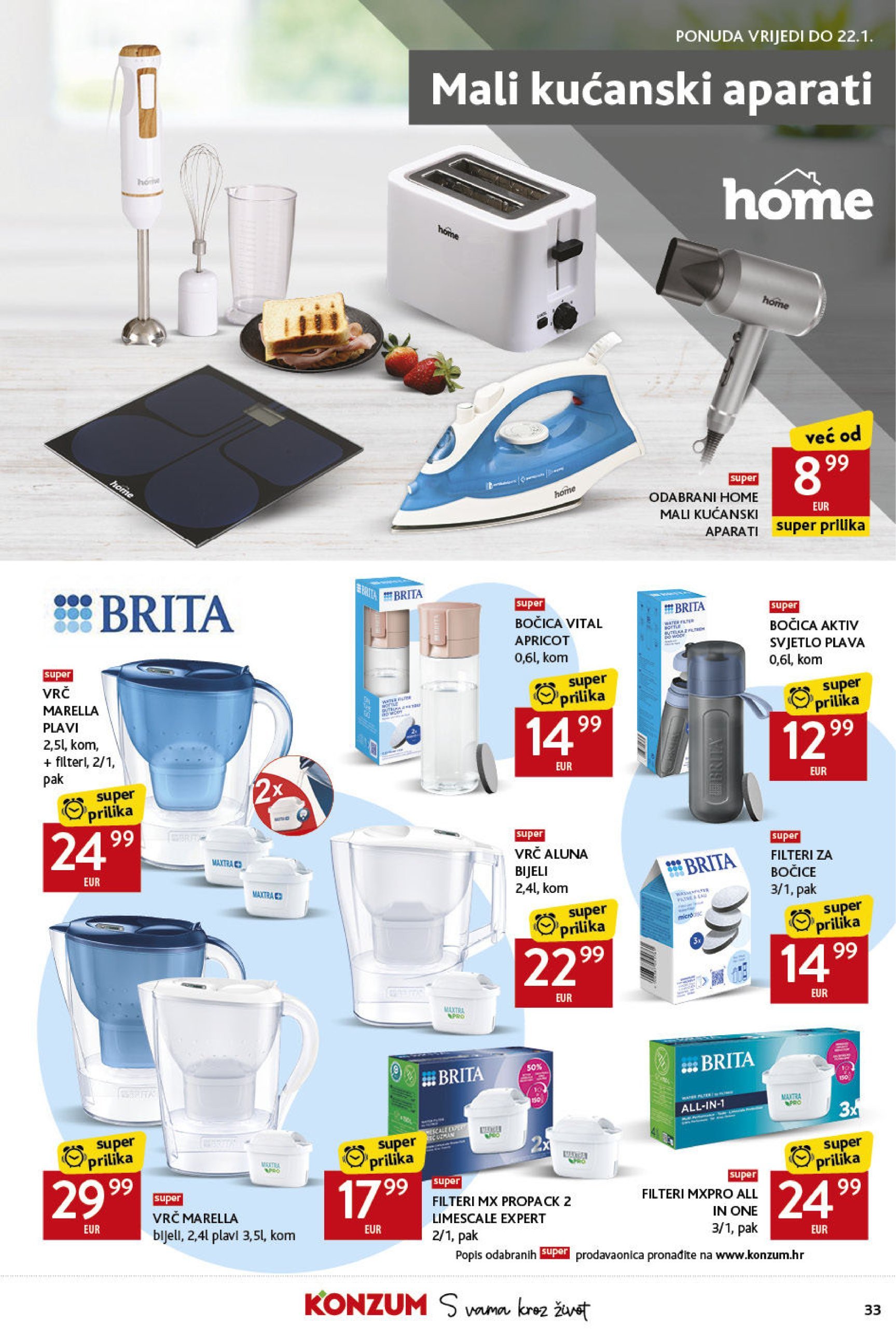 konzum - Konzum katalog vrijedi od 09.01. do 15.01. - page: 33