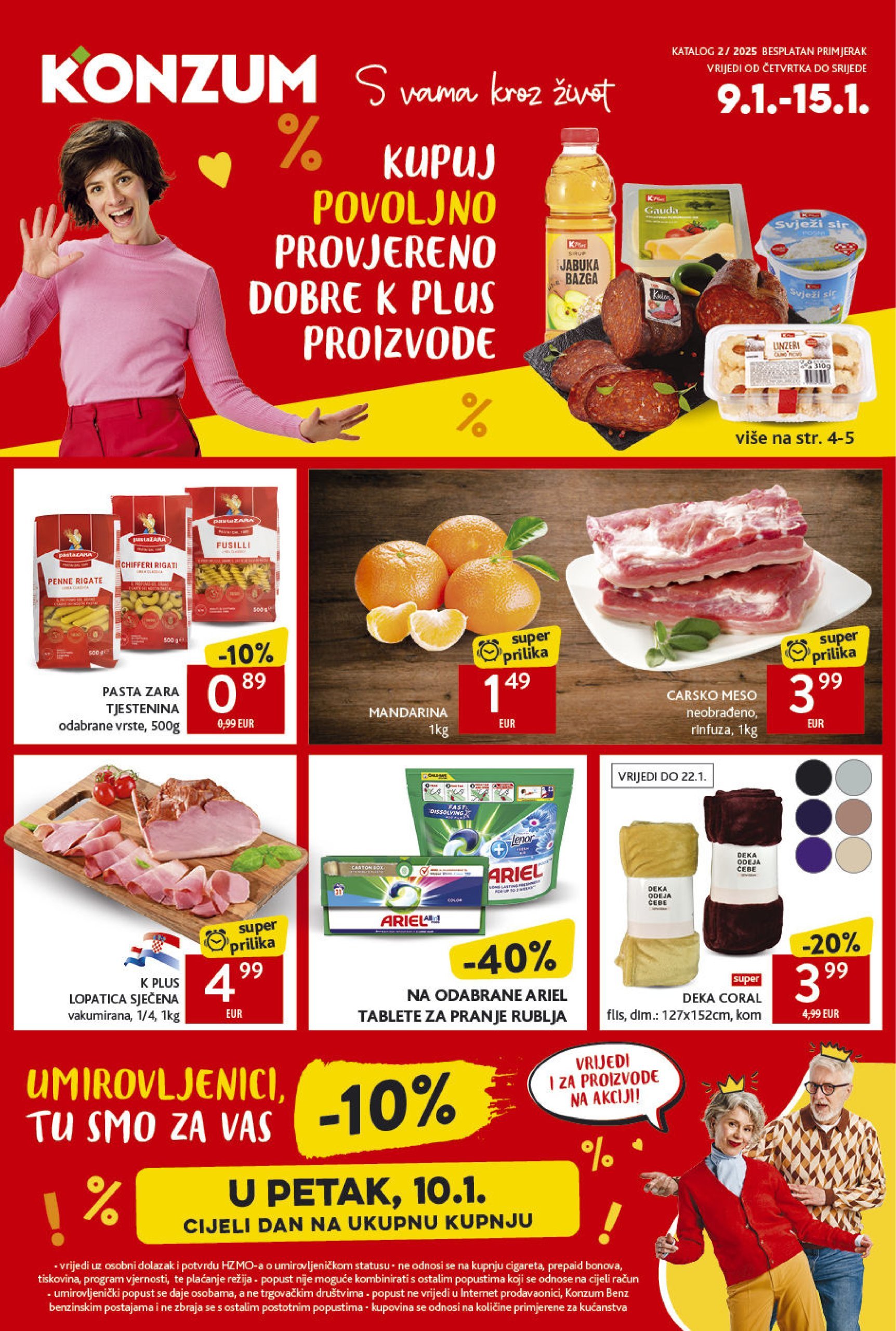 konzum - Konzum katalog vrijedi od 09.01. do 15.01.