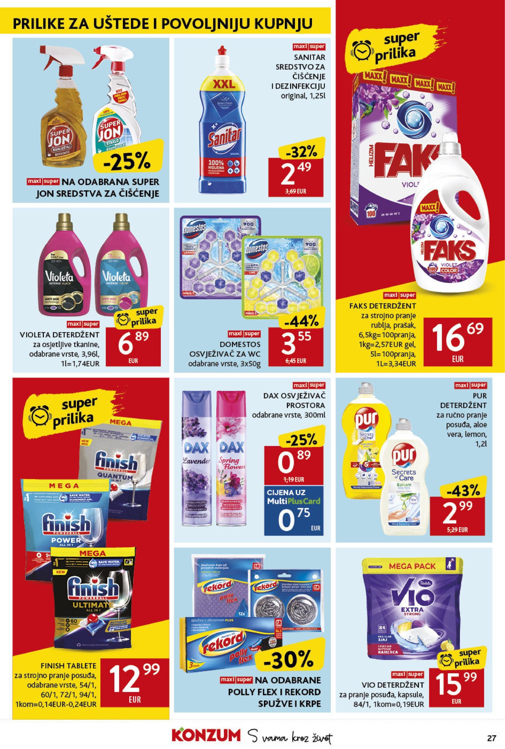 konzum - Konzum katalog vrijedi od 09.01. do 15.01. - page: 27