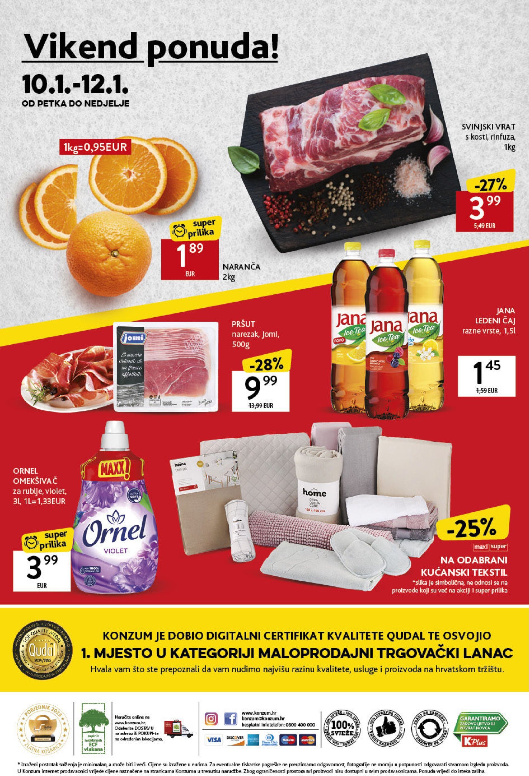 konzum - Konzum katalog vrijedi od 09.01. do 15.01. - page: 38