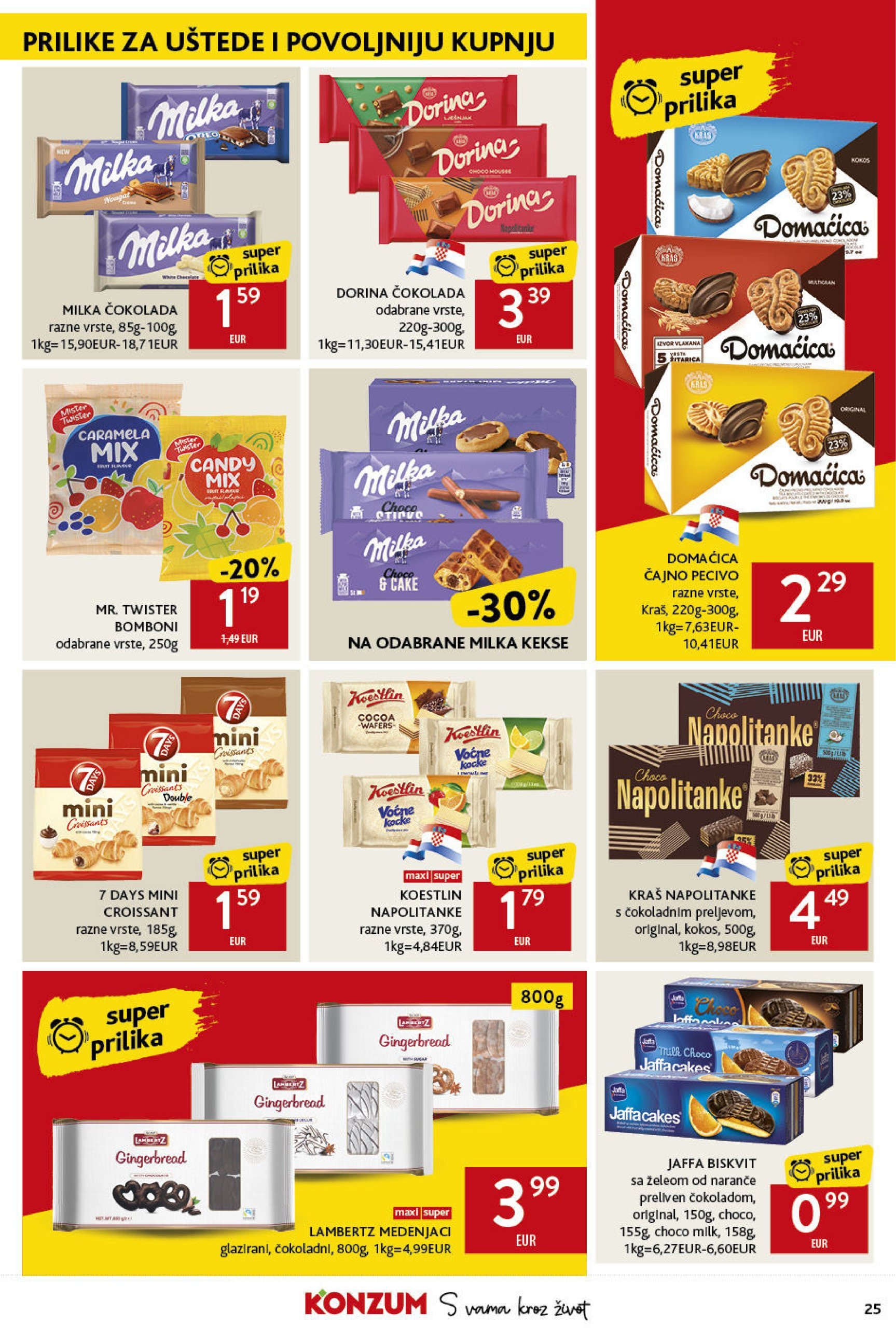 konzum - Konzum katalog vrijedi od 09.01. do 15.01. - page: 25