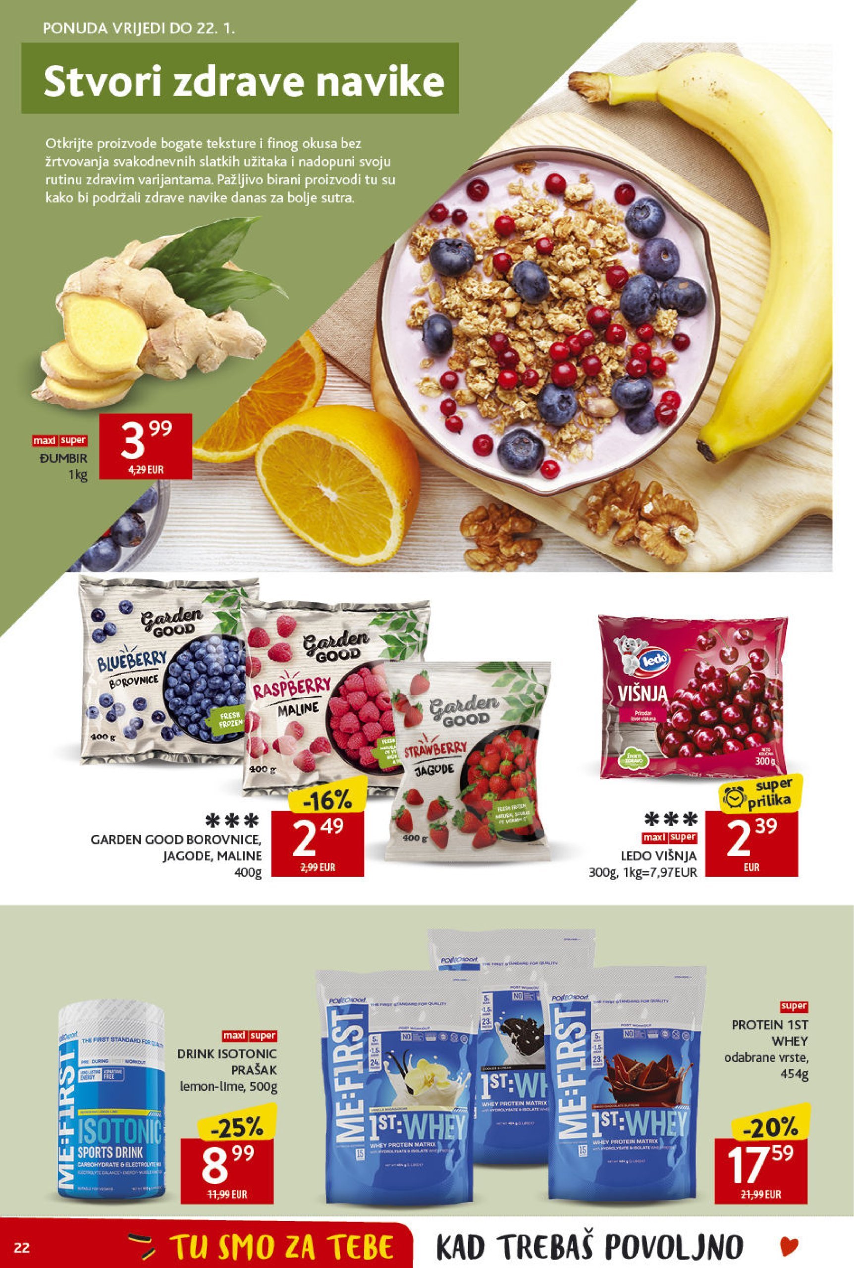 konzum - Konzum katalog vrijedi od 09.01. do 15.01. - page: 22