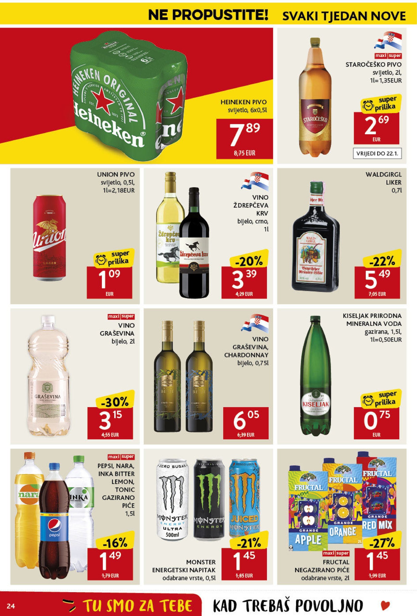 konzum - Konzum katalog vrijedi od 09.01. do 15.01. - page: 24