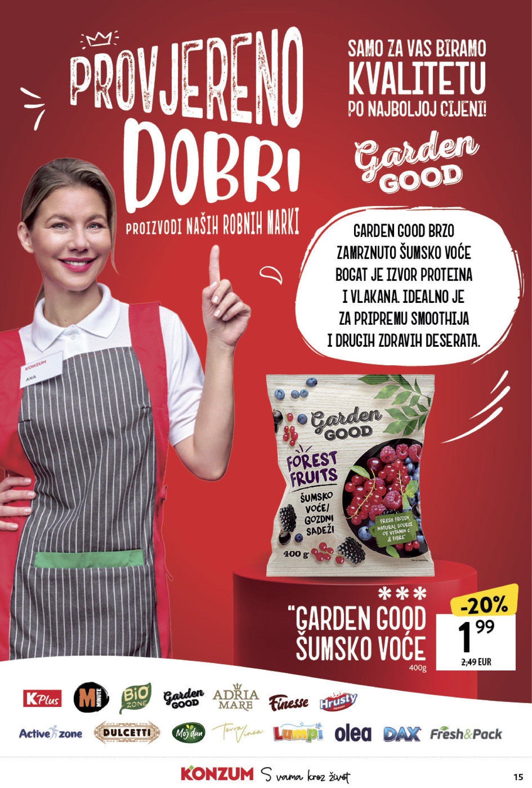 konzum - Konzum katalog vrijedi od 09.01. do 15.01. - page: 15