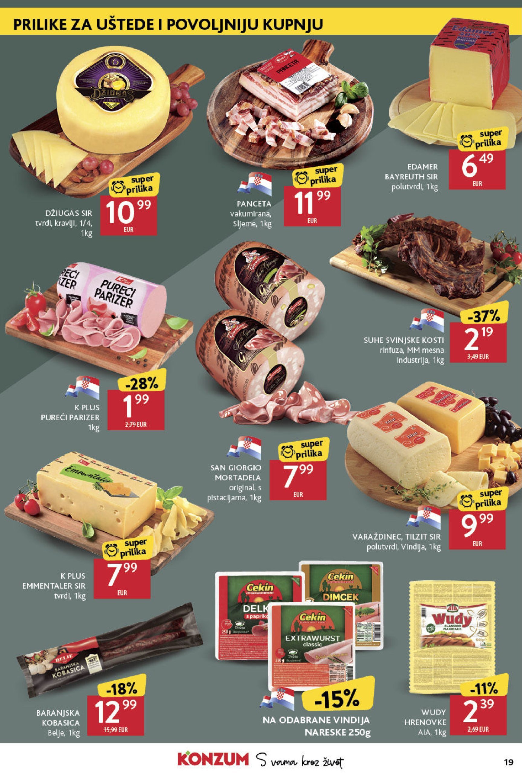 konzum - Konzum katalog vrijedi od 09.01. do 15.01. - page: 19