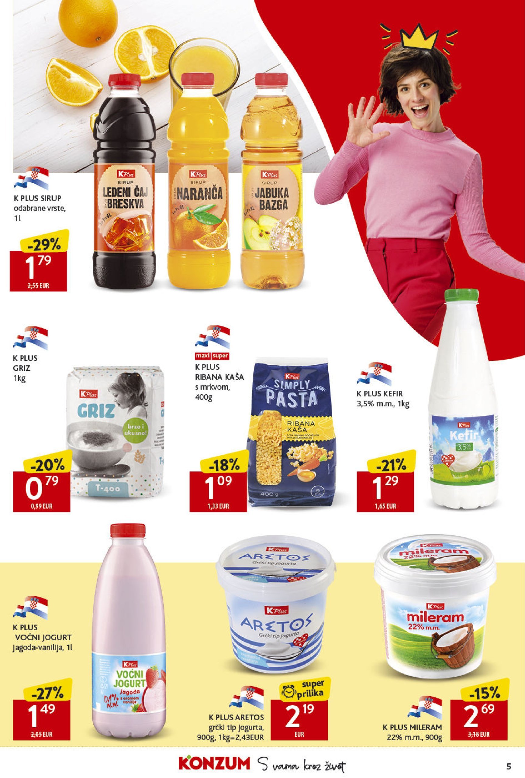 konzum - Konzum katalog vrijedi od 09.01. do 15.01. - page: 5