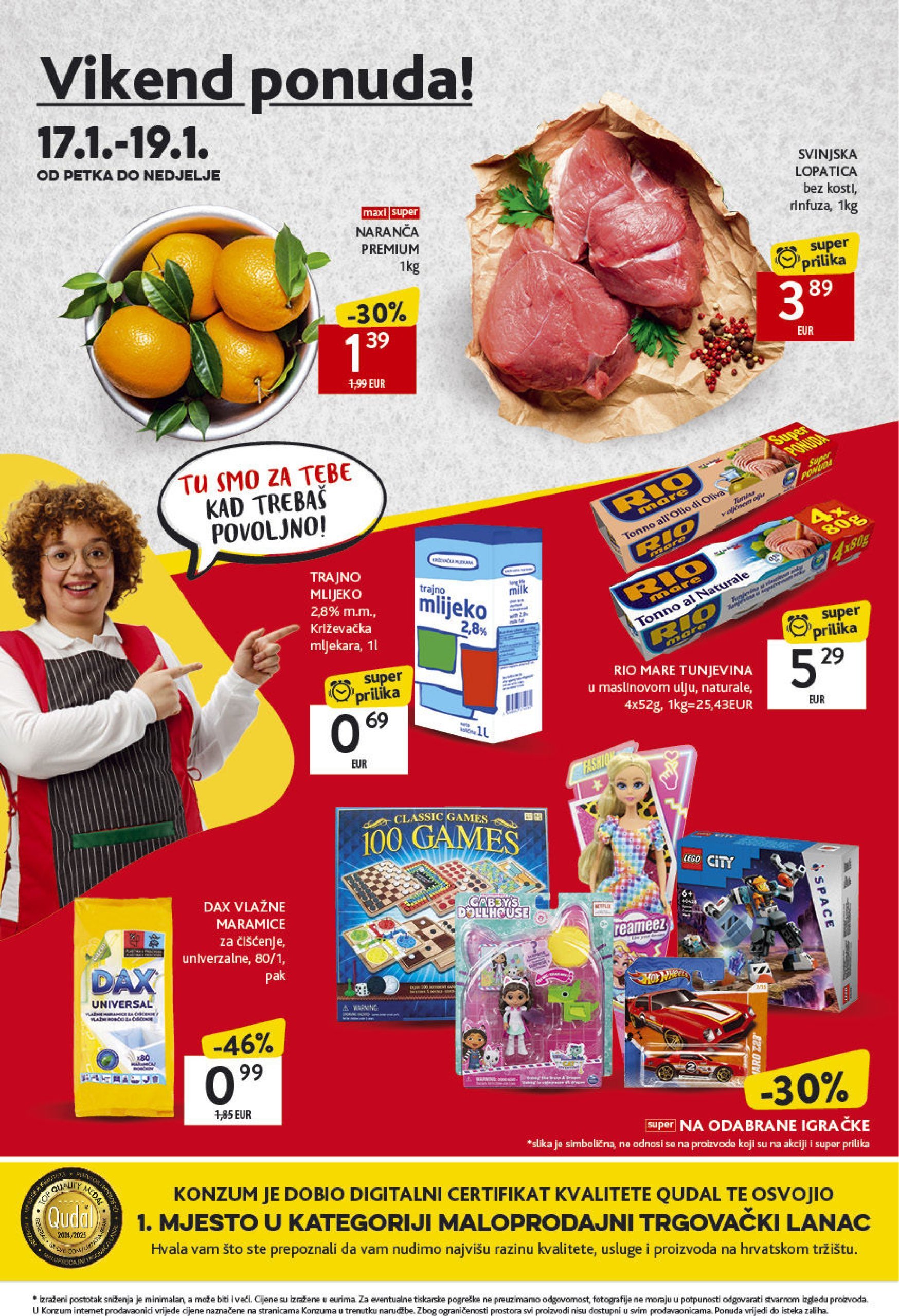 konzum - Konzum katalog vrijedi od 16.01. do 22.01. - page: 42