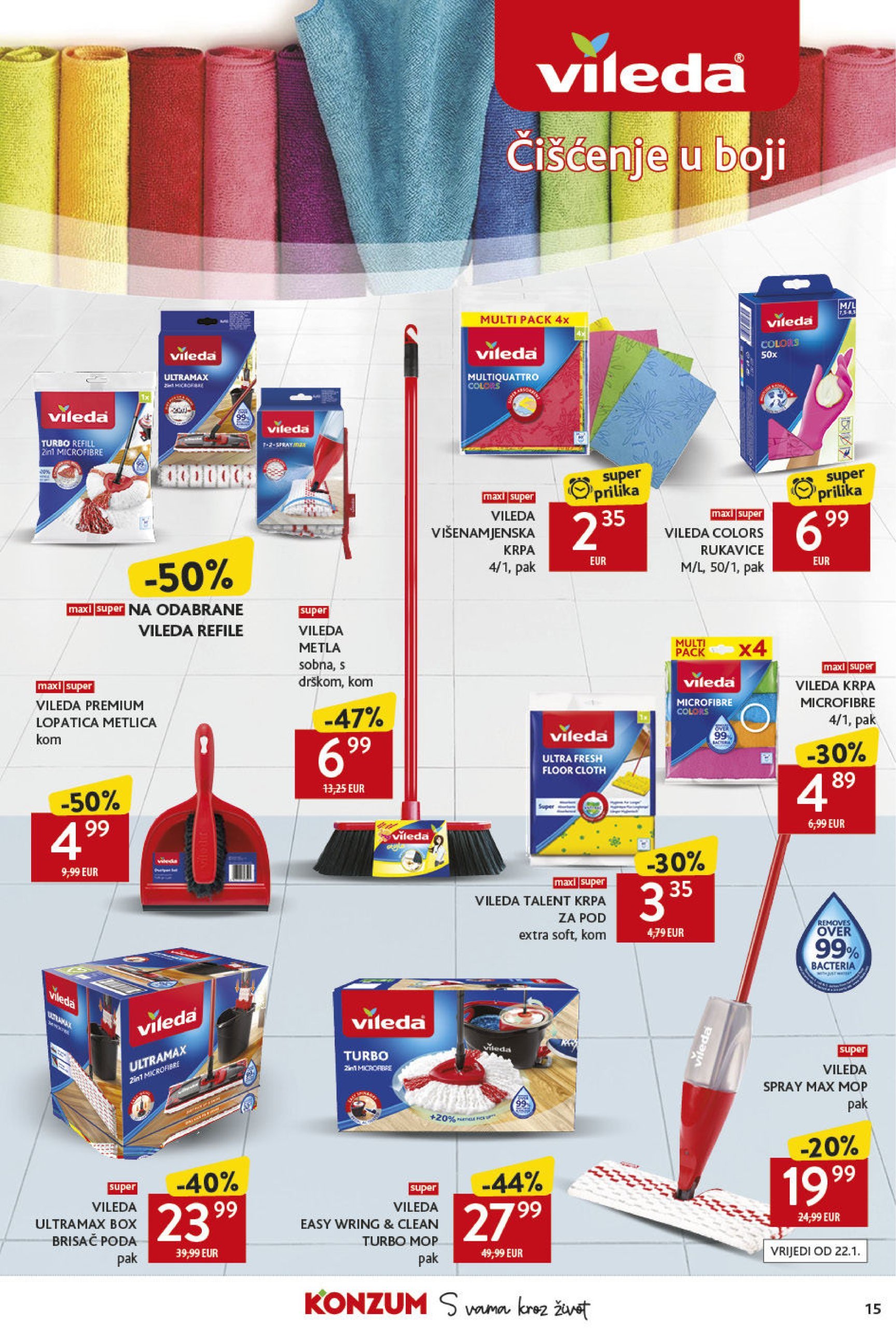 konzum - Konzum katalog vrijedi od 16.01. do 22.01. - page: 15