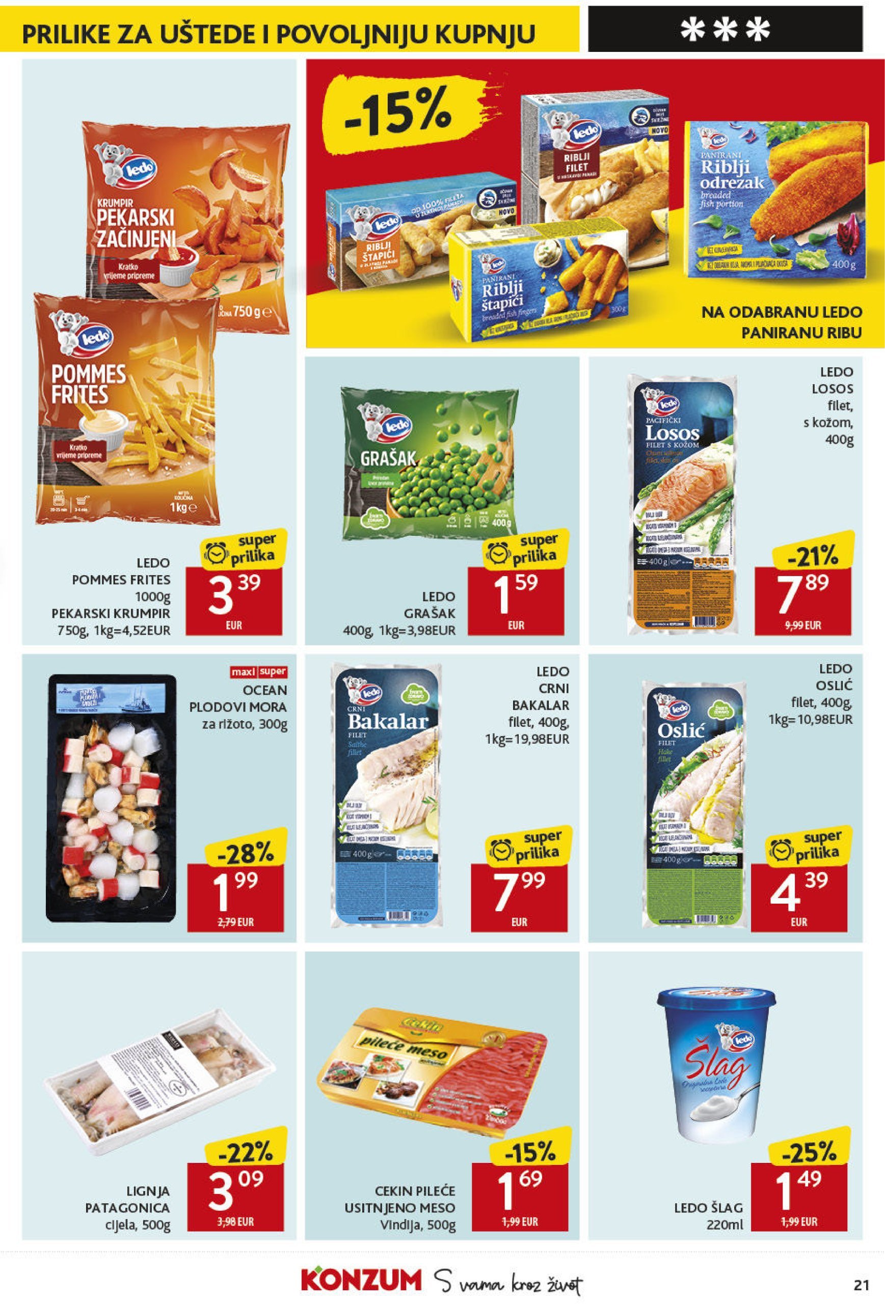 konzum - Konzum katalog vrijedi od 16.01. do 22.01. - page: 21