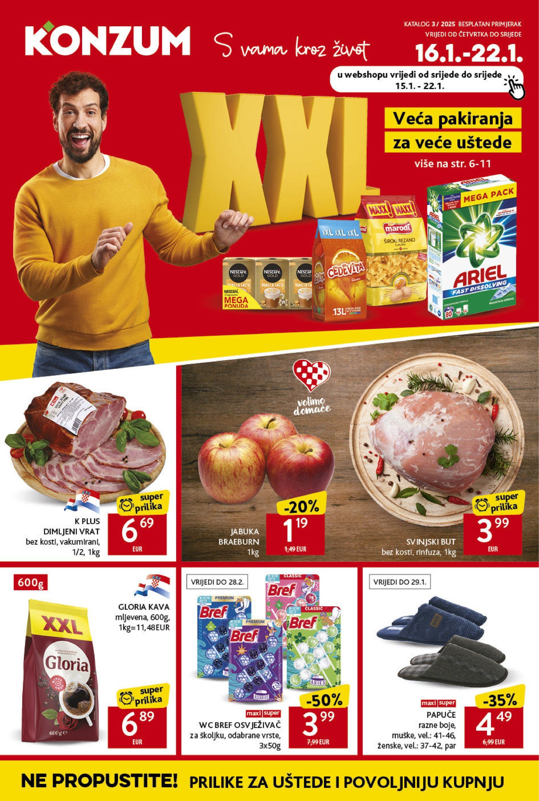 konzum - Konzum katalog vrijedi od 16.01. do 22.01.