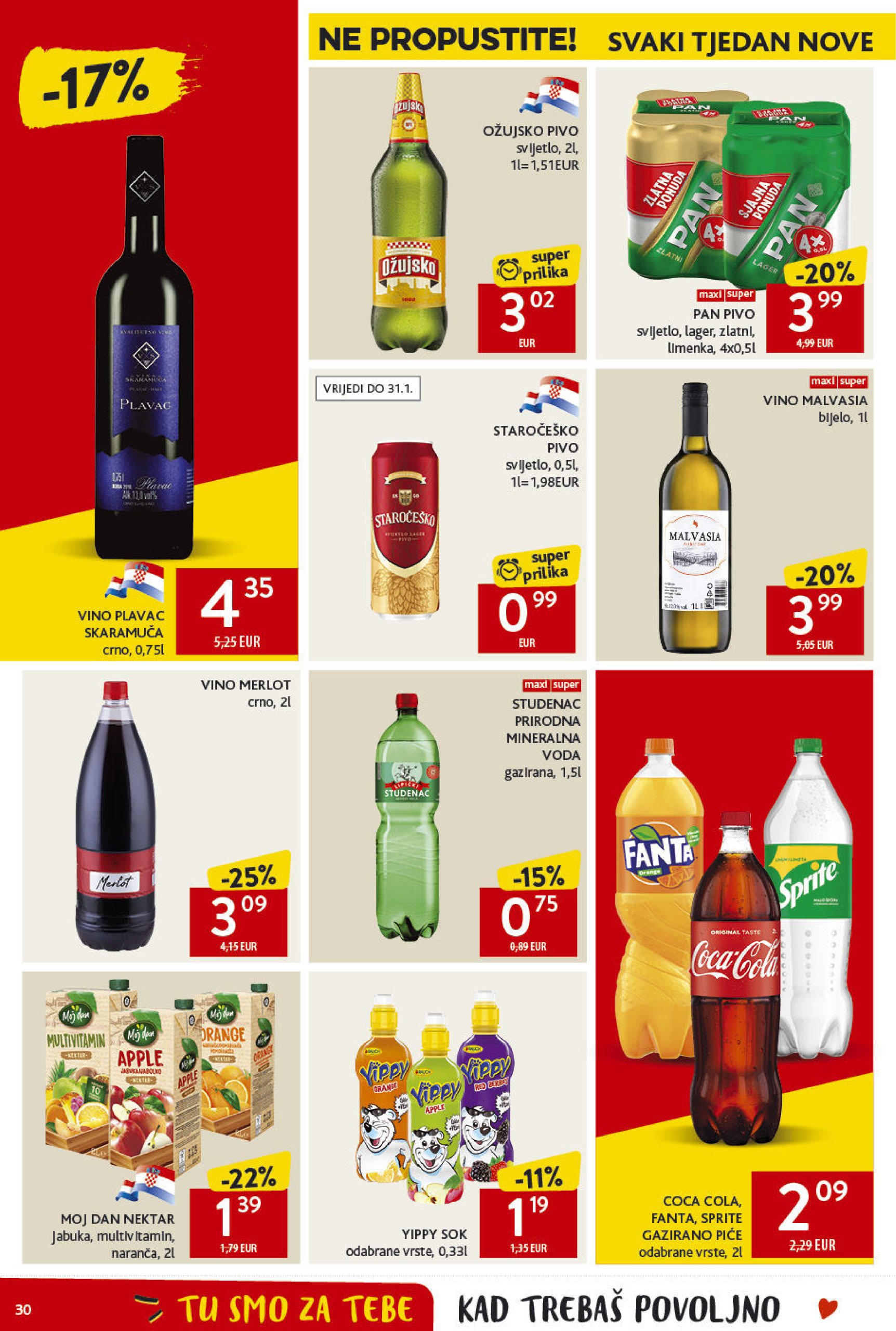 konzum - Konzum katalog vrijedi od 16.01. do 22.01. - page: 30