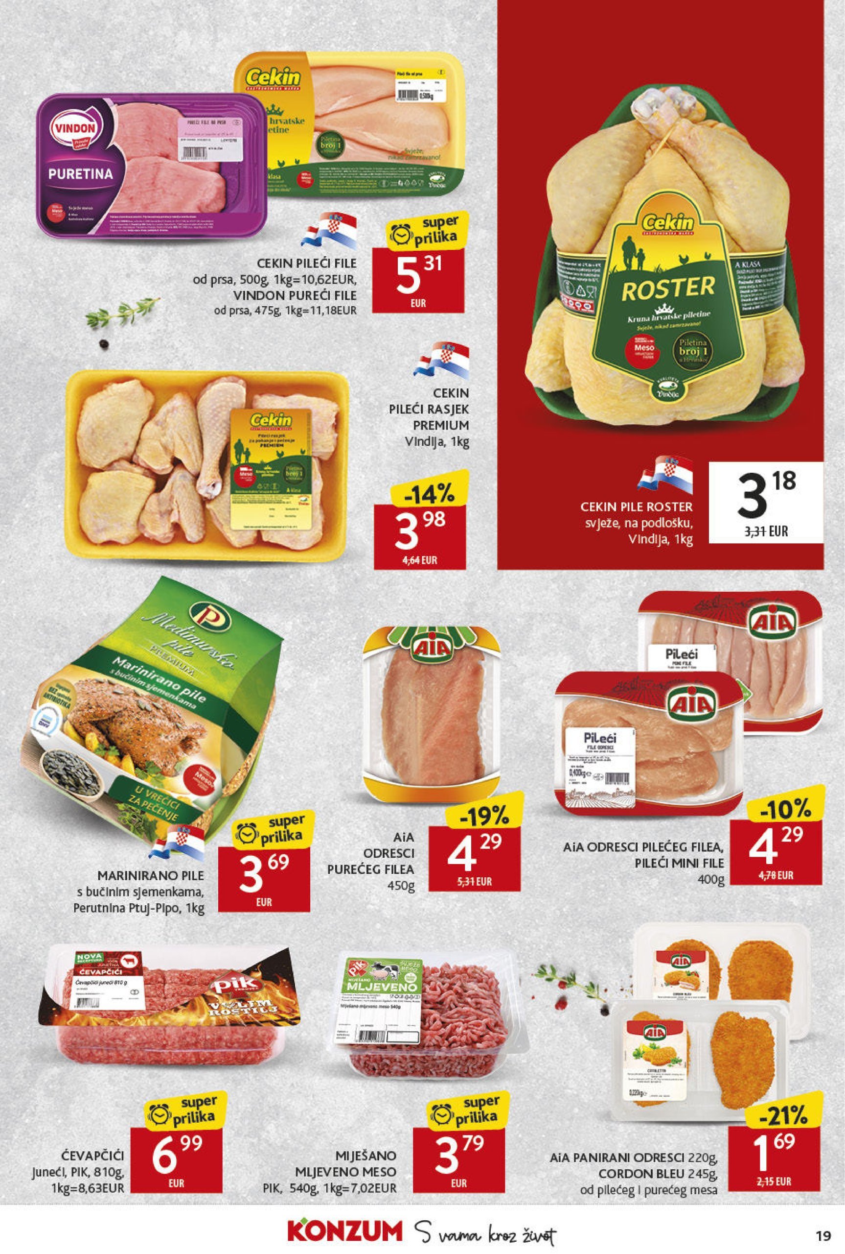 konzum - Konzum katalog vrijedi od 16.01. do 22.01. - page: 19