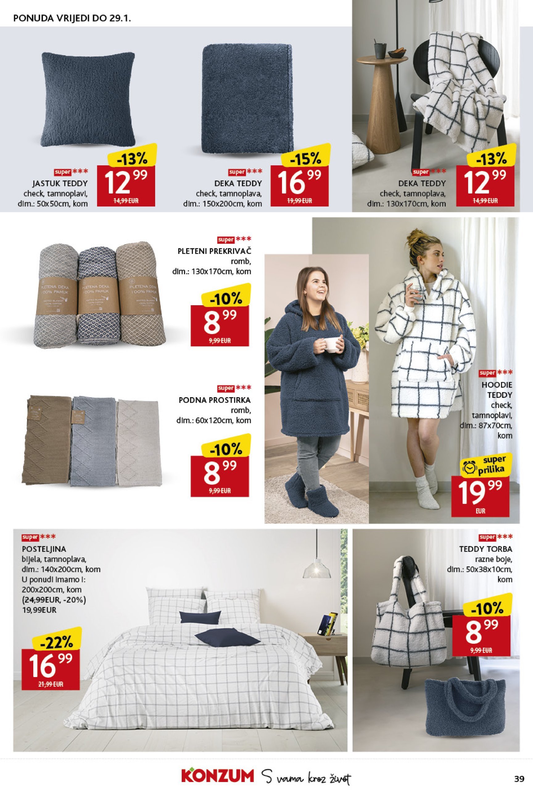 konzum - Konzum katalog vrijedi od 16.01. do 22.01. - page: 39