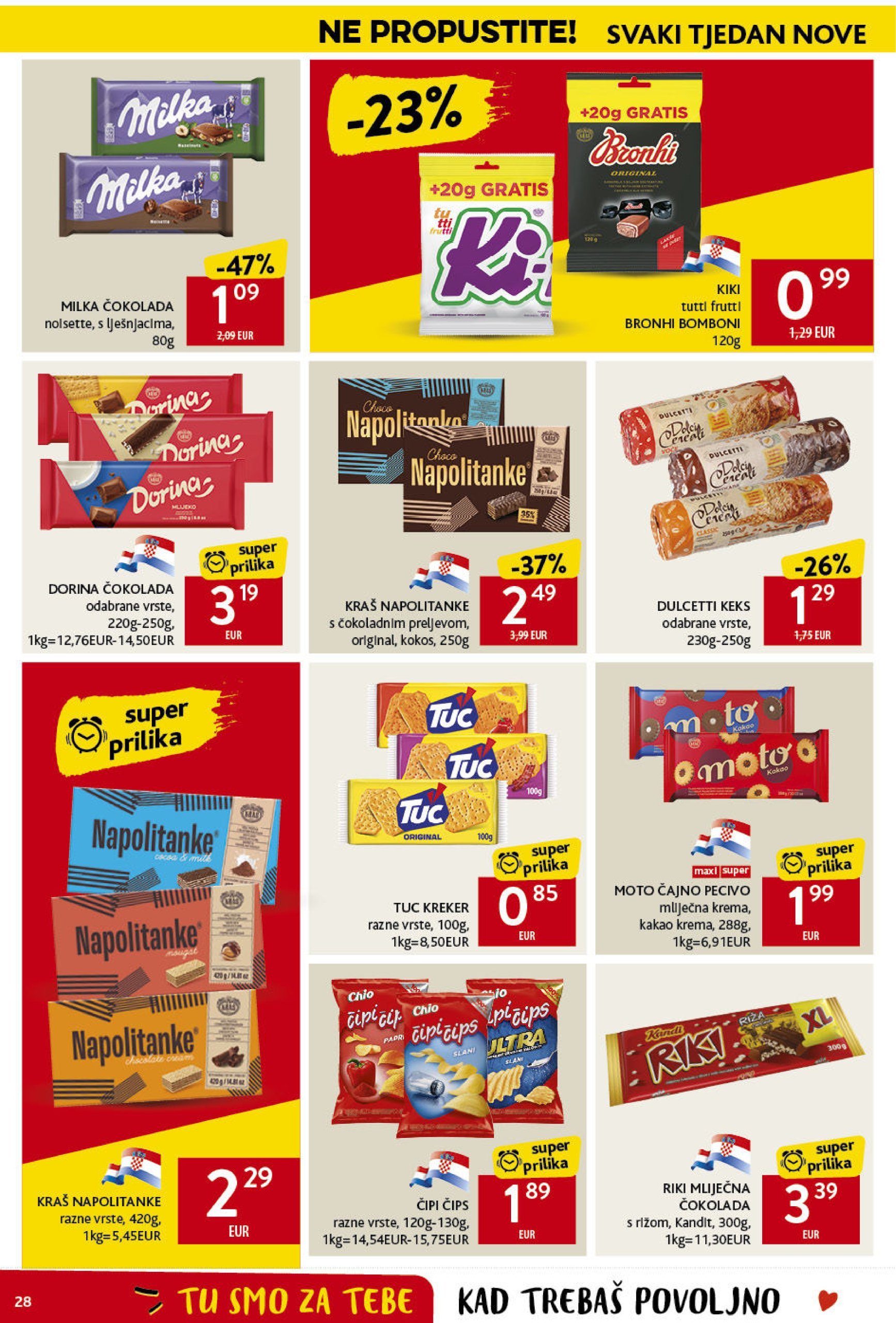 konzum - Konzum katalog vrijedi od 23.01. do 29.01. - page: 28