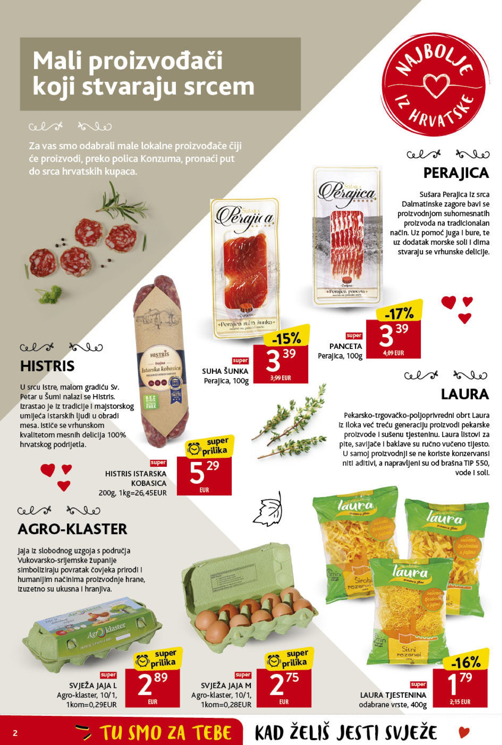 konzum - Konzum katalog vrijedi od 23.01. do 29.01. - page: 2