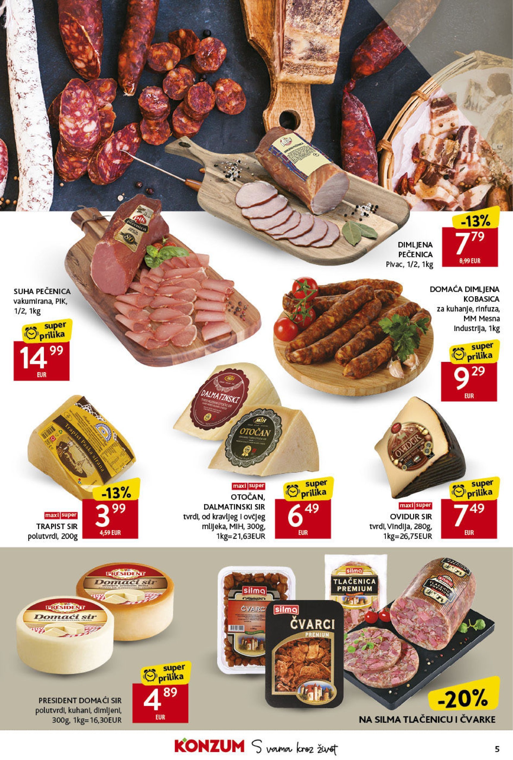 konzum - Konzum katalog vrijedi od 23.01. do 29.01. - page: 5