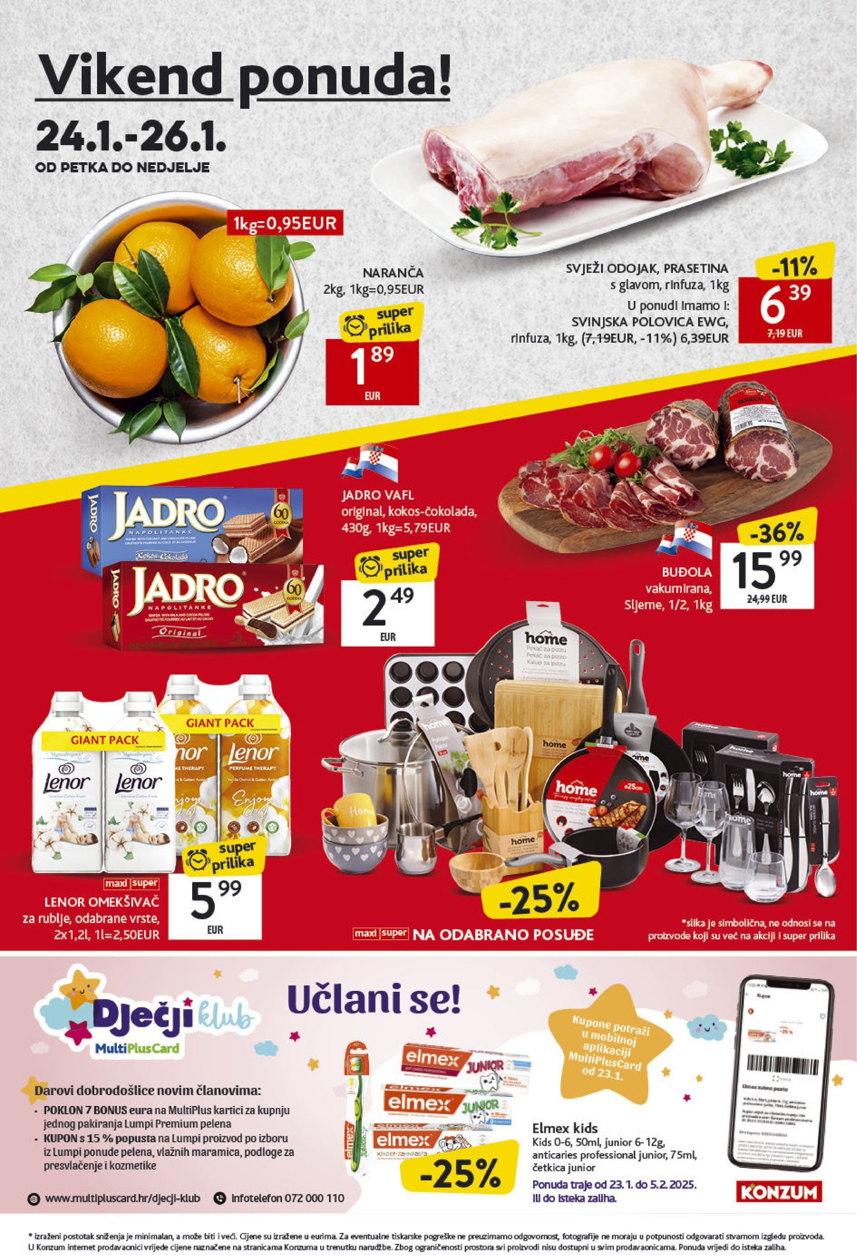 konzum - Konzum katalog vrijedi od 23.01. do 29.01. - page: 38