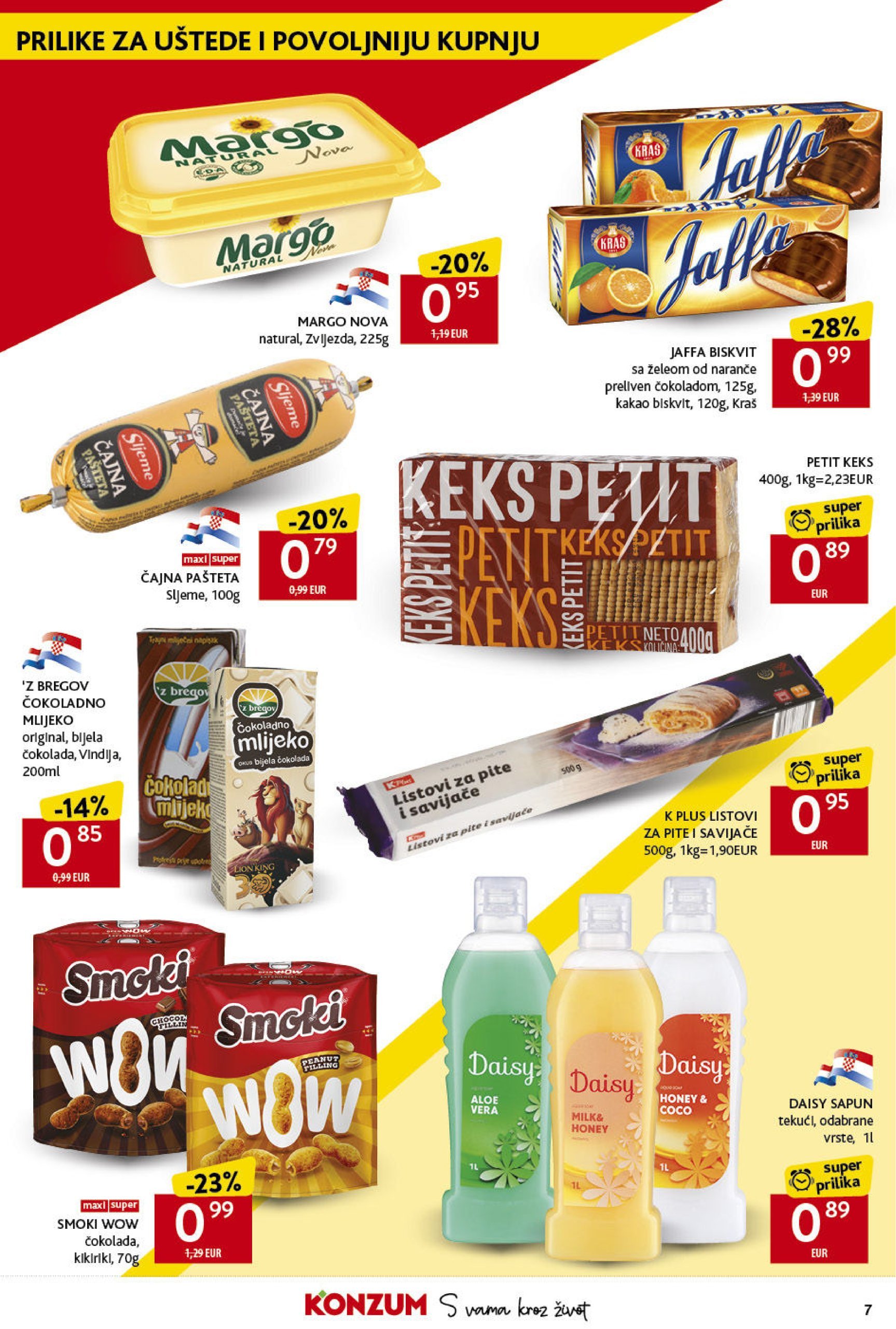 konzum - Konzum katalog vrijedi od 23.01. do 29.01. - page: 7