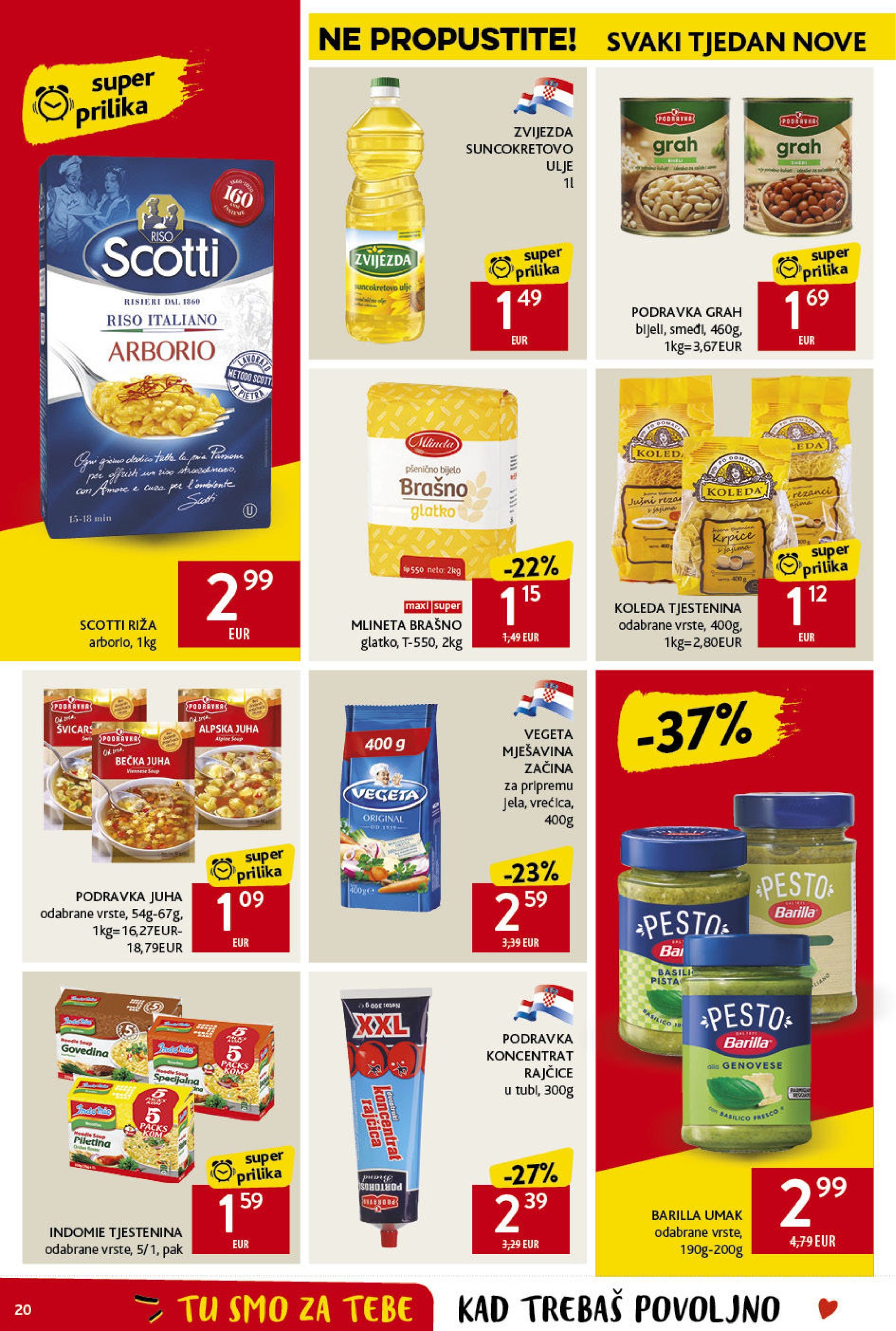 konzum - Konzum katalog vrijedi od 23.01. do 29.01. - page: 20